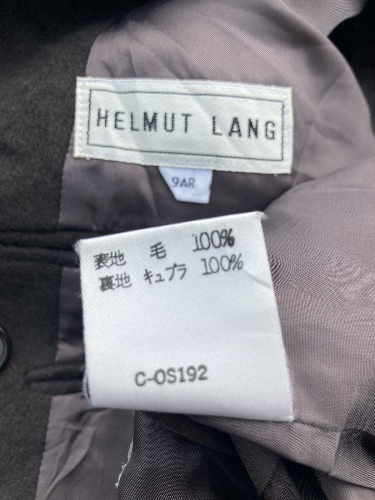 Helmut Lang ⭐️BIDDING OFFER⭐️ VINTAGE HELMUT LANG WOOL FRINGE JACKET Size US M / EU 48-50 / 2 - 9 Thumbnail