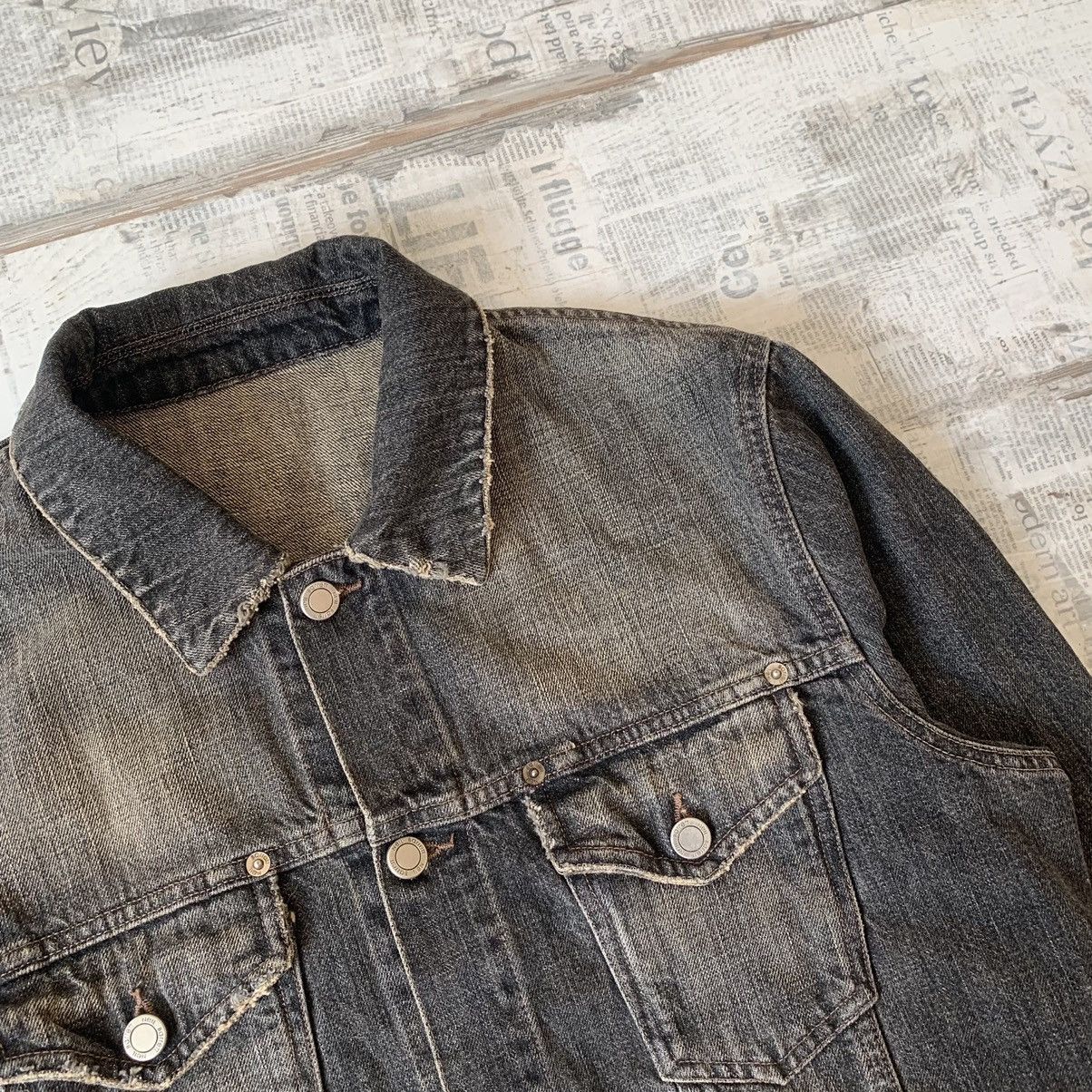 Designer × Neil Barrett Neil Barrett distressed denim jeans jacket Size US M / EU 48-50 / 2 - 2 Thumbnail
