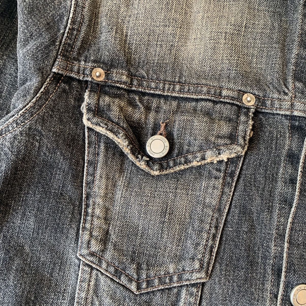 Designer × Neil Barrett Neil Barrett distressed denim jeans jacket Size US M / EU 48-50 / 2 - 6 Thumbnail