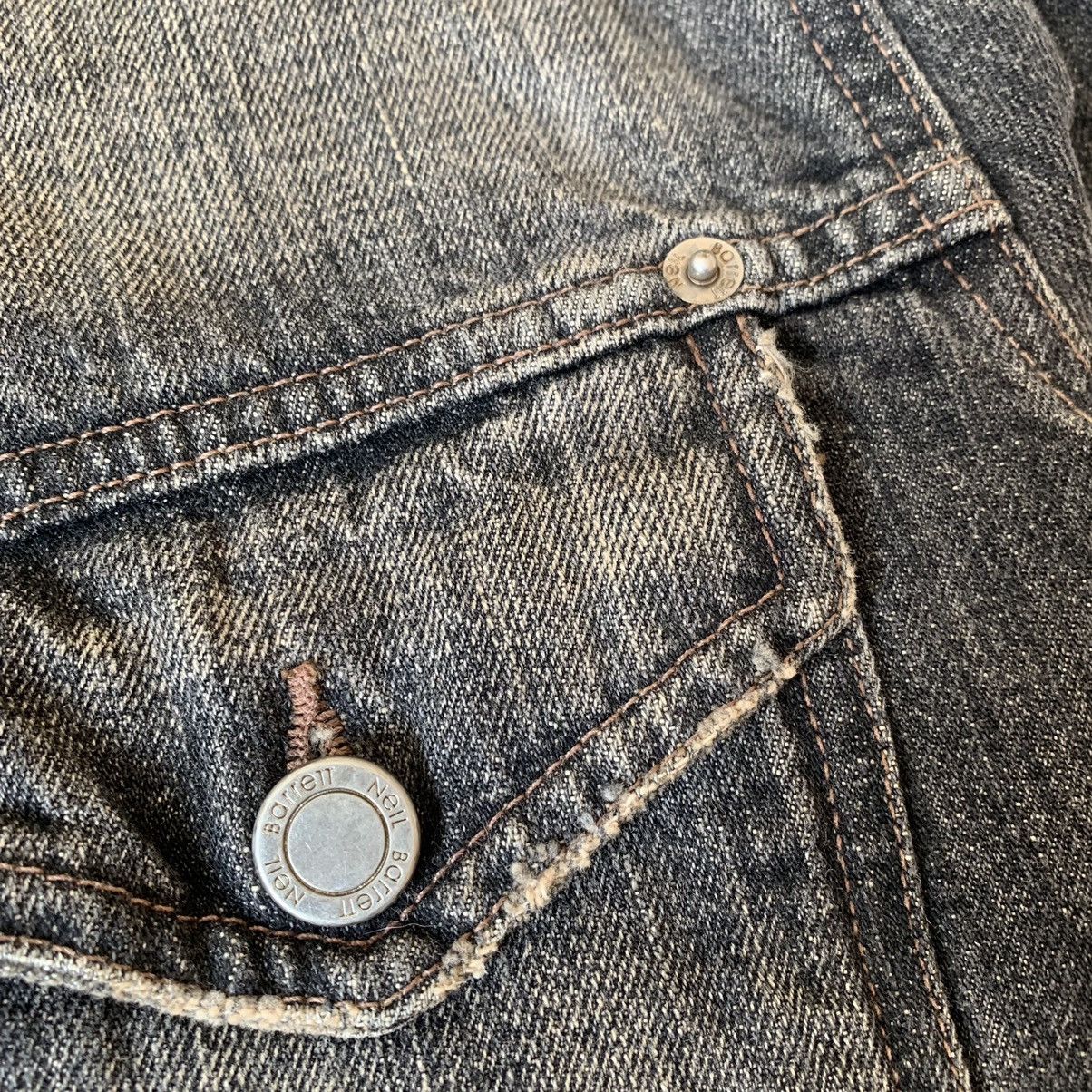 Designer × Neil Barrett Neil Barrett distressed denim jeans jacket Size US M / EU 48-50 / 2 - 3 Thumbnail