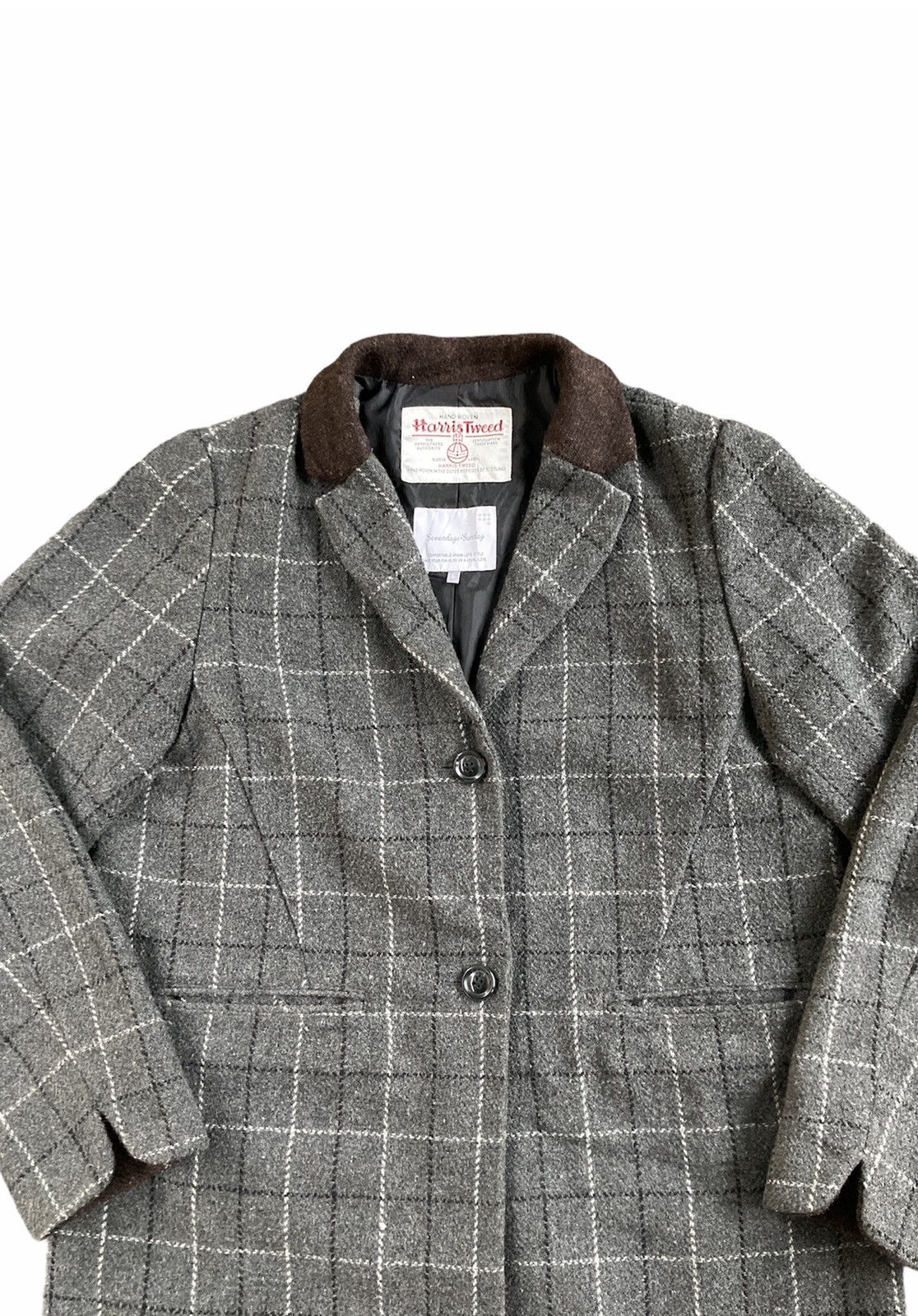 Harris Tweed Harris Tweed x Sevenday Sundays Wool Jacket Size US L / EU 52-54 / 3 - 3 Thumbnail