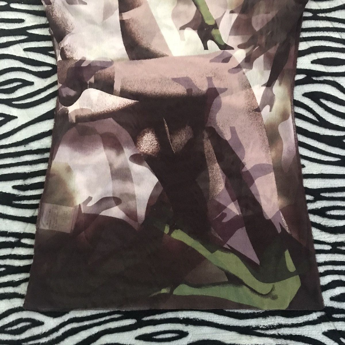 Jean Paul Gaultier Jean Paul Gaultier Mesh Turtleneck Sleeveless Top Size S / US 4 / IT 40 - 3 Thumbnail