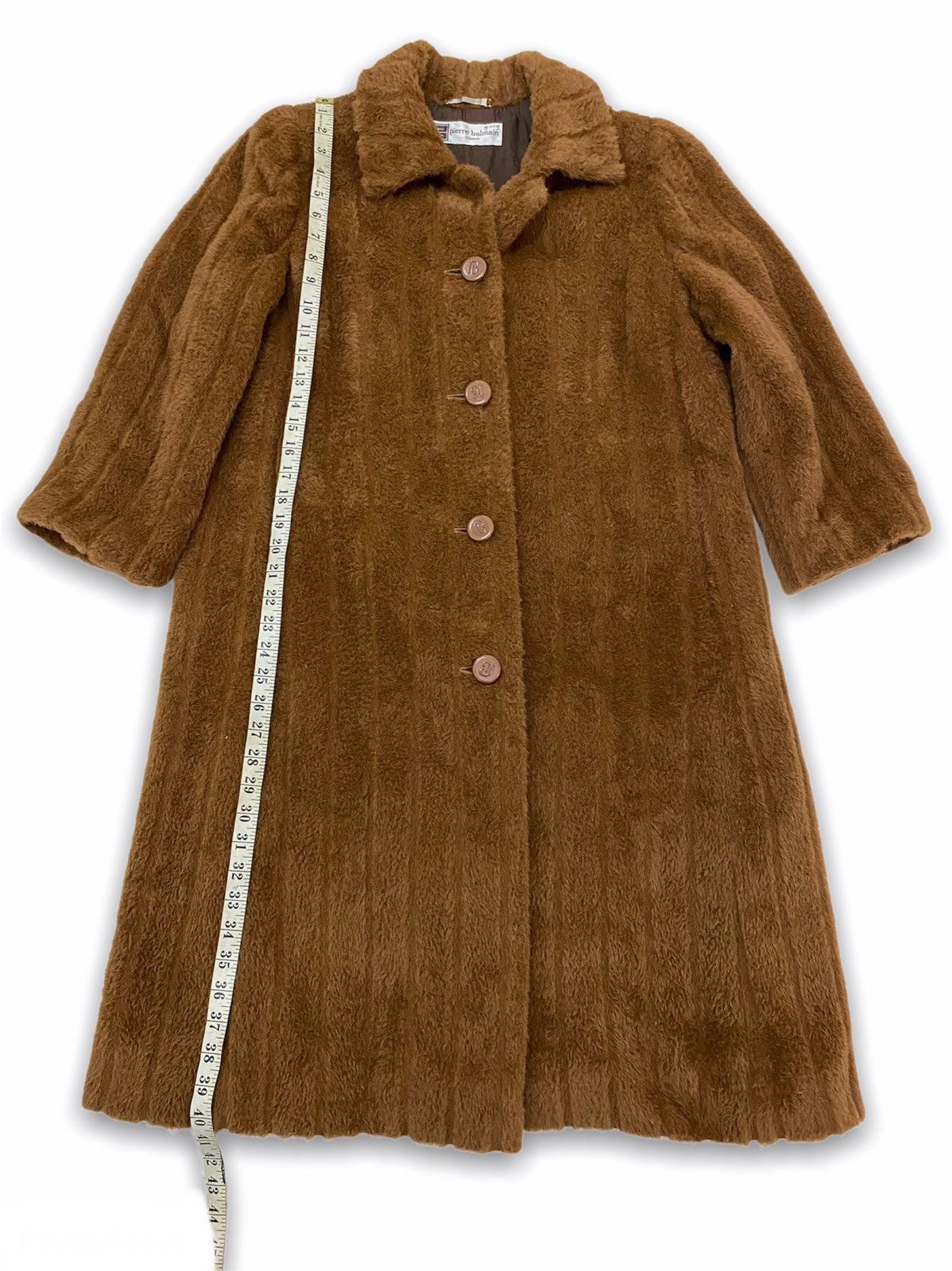 Pierre Balmain Pierre Balmain Long Wool Heavy Coat Jacket Size M / US 6-8 / IT 42-44 - 8 Thumbnail