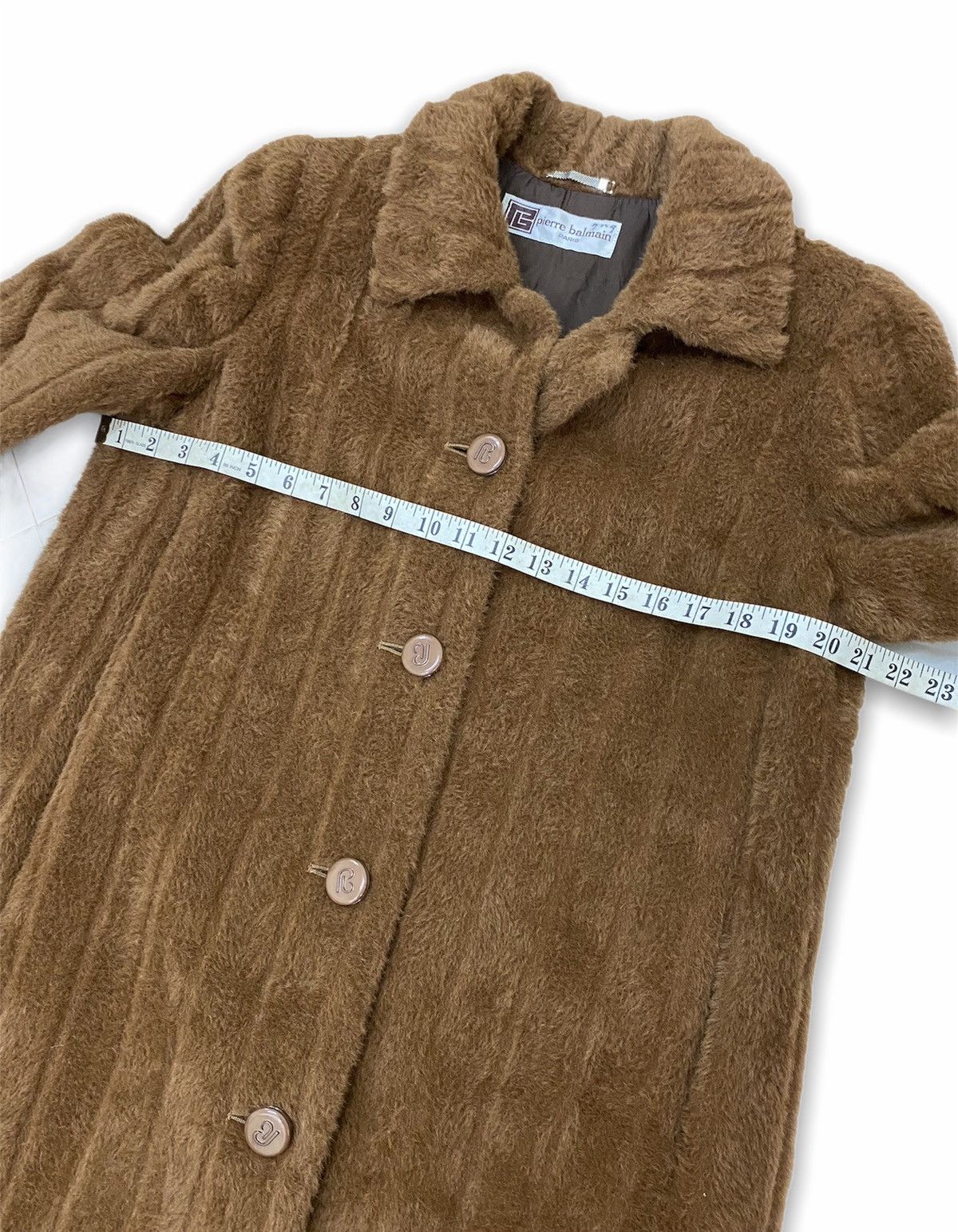 Pierre Balmain Pierre Balmain Long Wool Heavy Coat Jacket Size M / US 6-8 / IT 42-44 - 7 Thumbnail