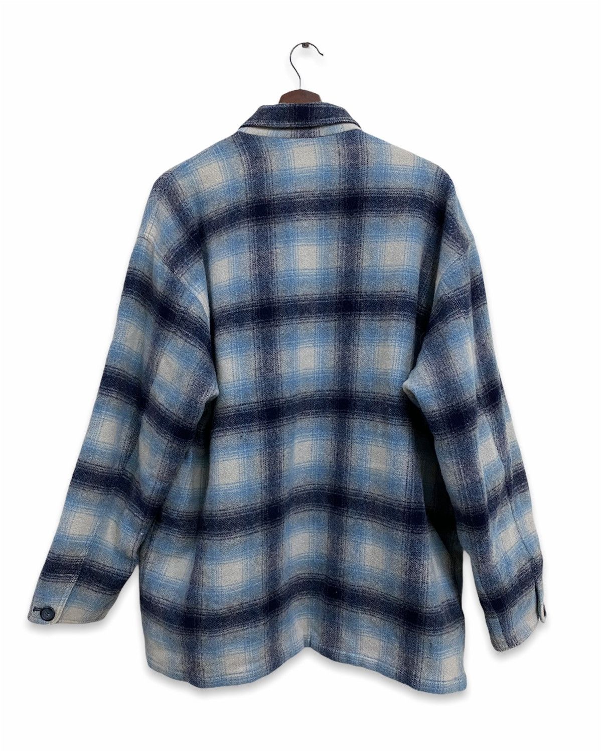 Flannel Vintage Freeman Wool Flannel Button Jacket Size US XL / EU 56 / 4 - 6 Thumbnail