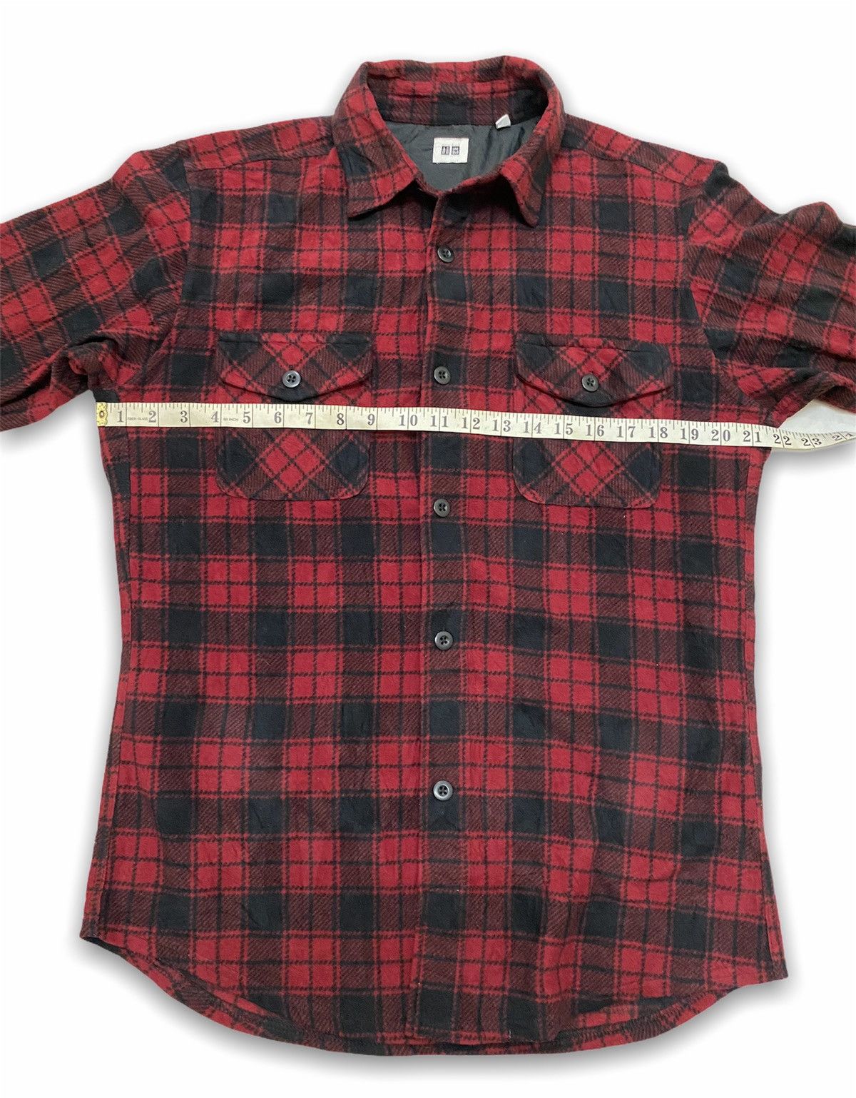 Flannel × Japanese Brand × Uniqlo Uniqlo Flannel Red Checkered Japanese Brand Size US L / EU 52-54 / 3 - 7 Thumbnail