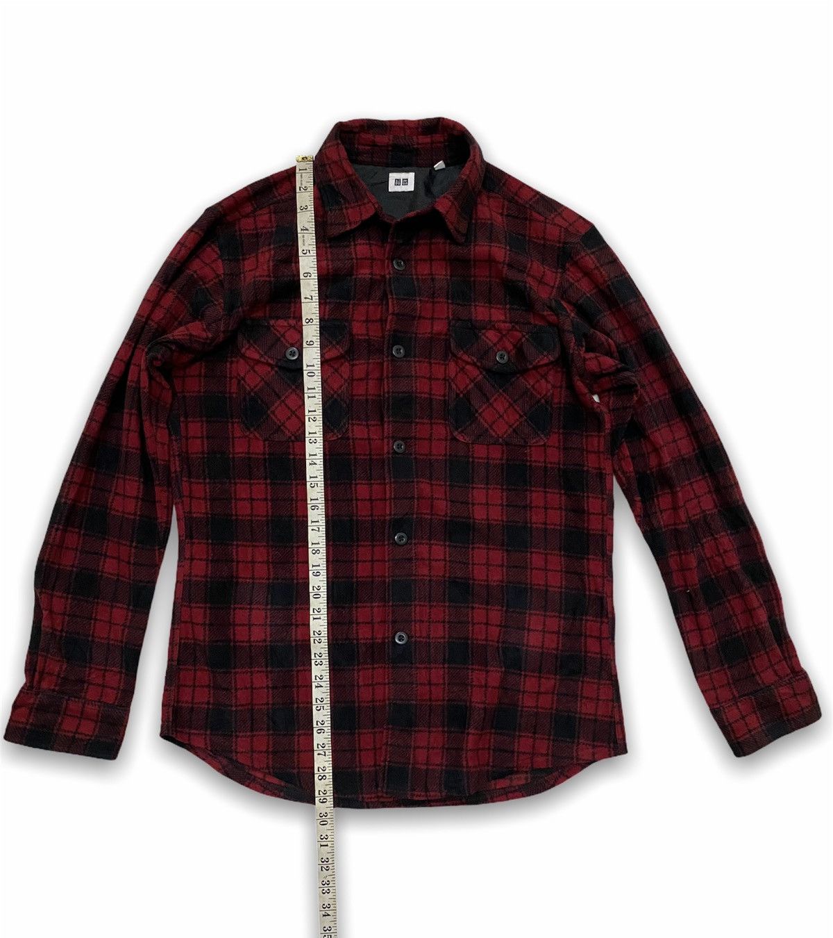 Flannel × Japanese Brand × Uniqlo Uniqlo Flannel Red Checkered Japanese Brand Size US L / EU 52-54 / 3 - 8 Thumbnail