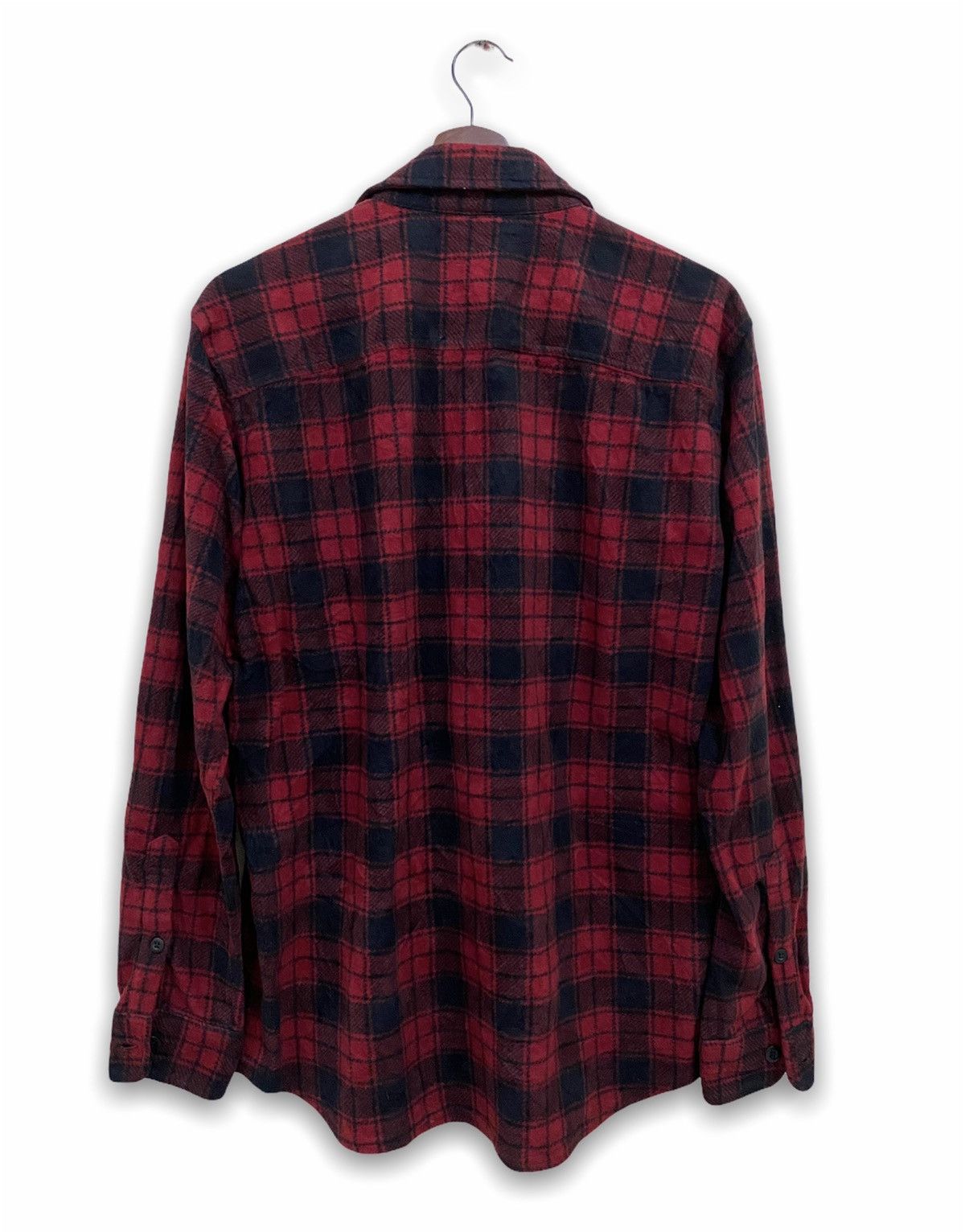 Flannel × Japanese Brand × Uniqlo Uniqlo Flannel Red Checkered Japanese Brand Size US L / EU 52-54 / 3 - 3 Thumbnail