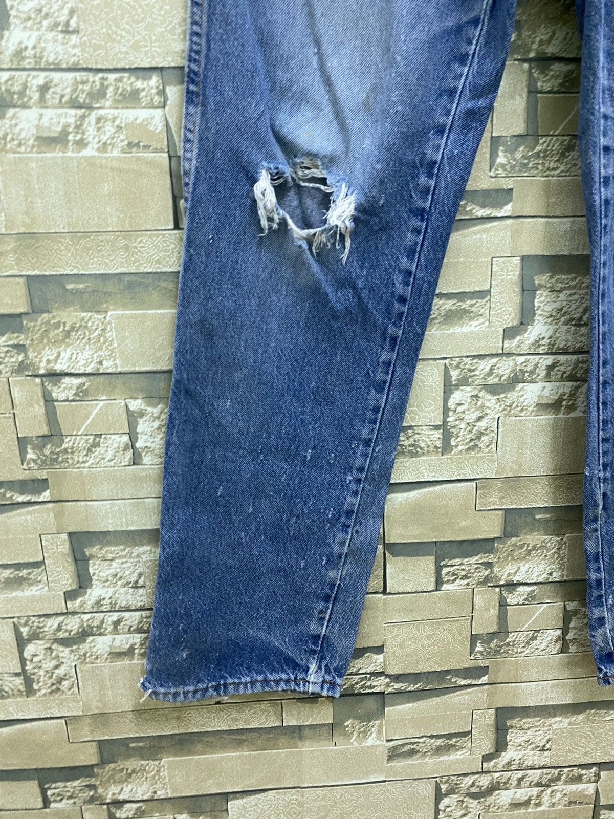 Designer × Dickies DICKIES Streetwear Thrashed Distressed Denim Size US 30 / EU 46 - 7 Thumbnail