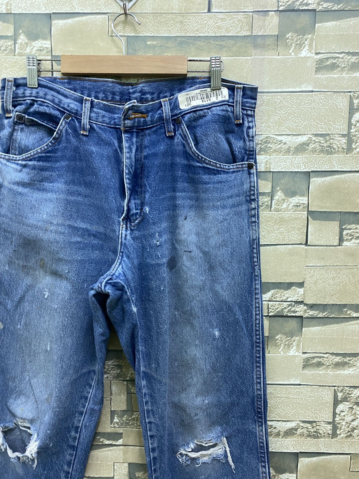 Designer × Dickies DICKIES Streetwear Thrashed Distressed Denim Size US 30 / EU 46 - 5 Thumbnail