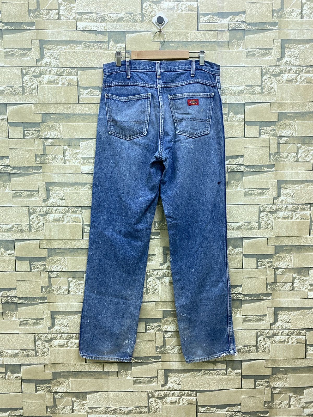 Designer × Dickies DICKIES Streetwear Thrashed Distressed Denim Size US 30 / EU 46 - 2 Thumbnail