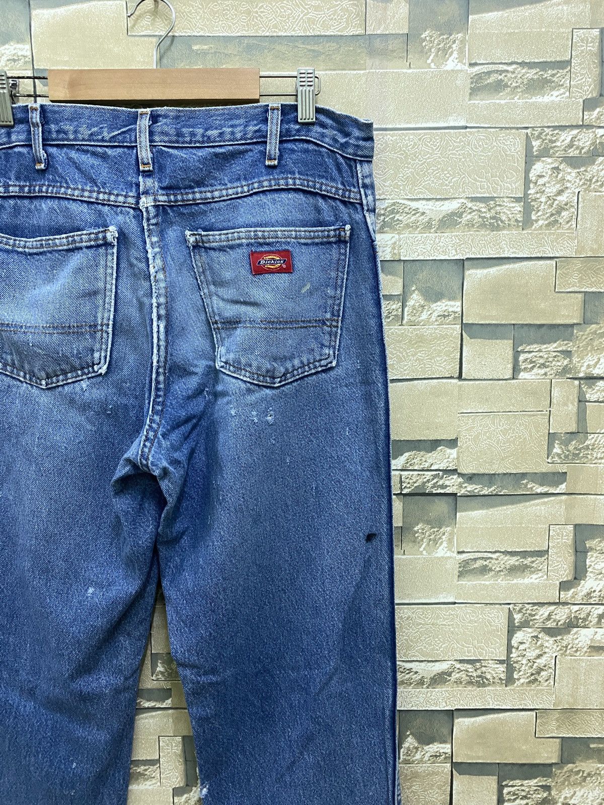 Designer × Dickies DICKIES Streetwear Thrashed Distressed Denim Size US 30 / EU 46 - 13 Thumbnail