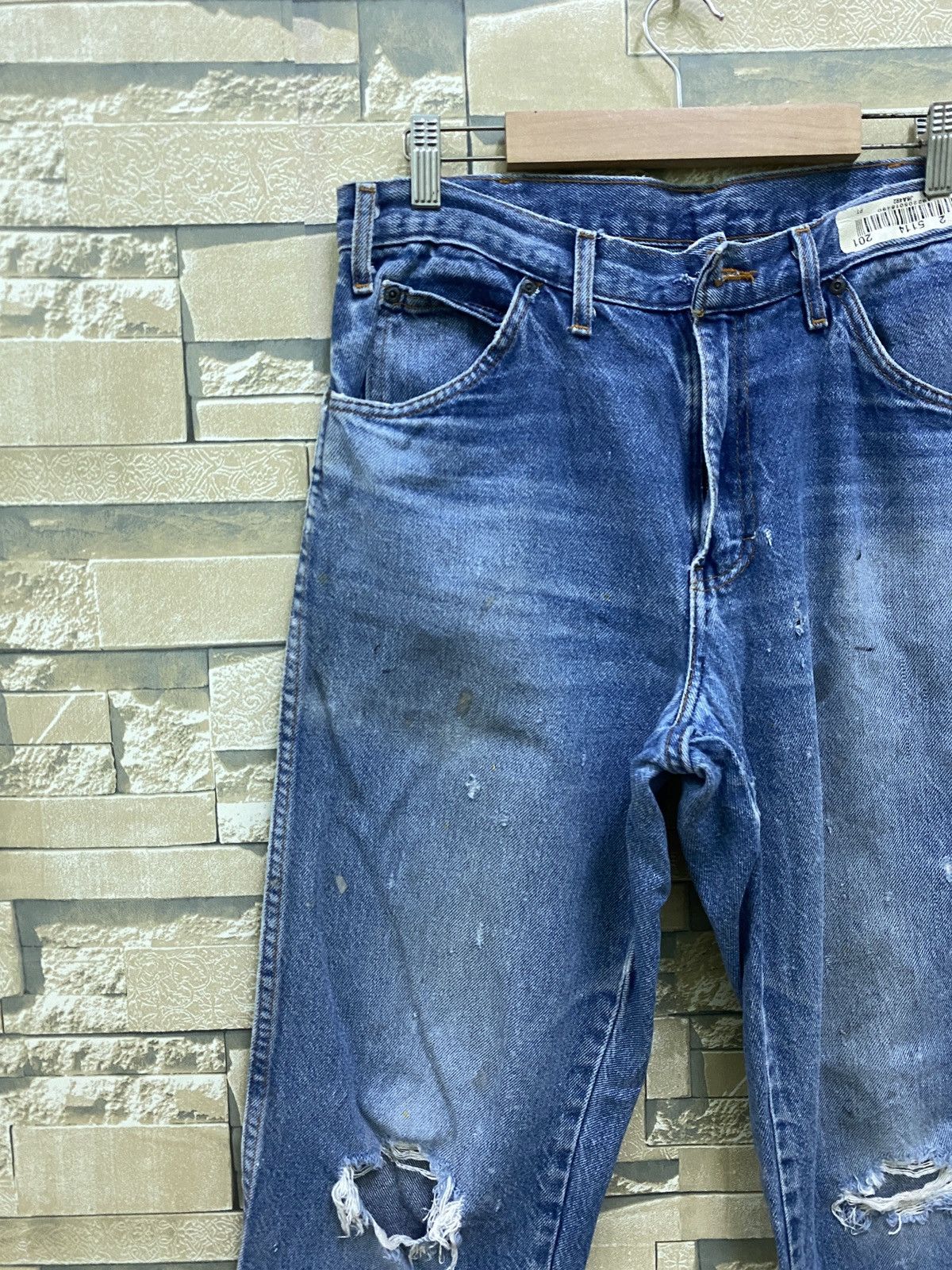 Designer × Dickies DICKIES Streetwear Thrashed Distressed Denim Size US 30 / EU 46 - 4 Thumbnail