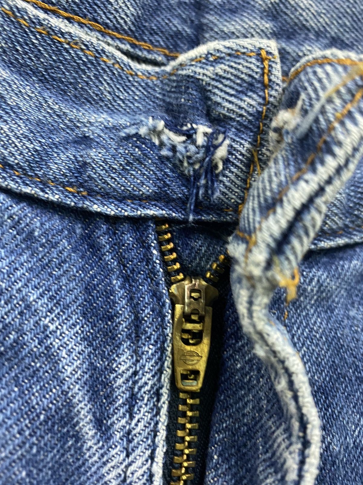 Designer × Dickies DICKIES Streetwear Thrashed Distressed Denim Size US 30 / EU 46 - 9 Thumbnail