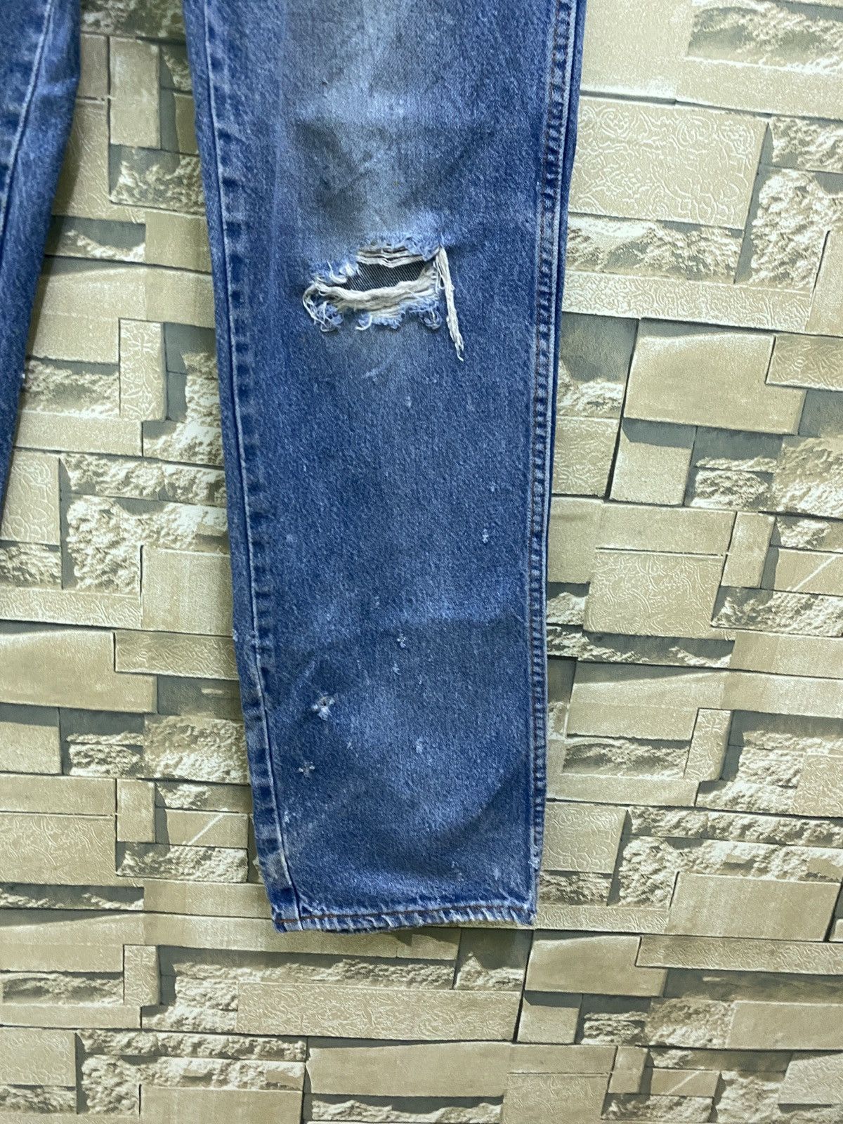 Designer × Dickies DICKIES Streetwear Thrashed Distressed Denim Size US 30 / EU 46 - 8 Thumbnail