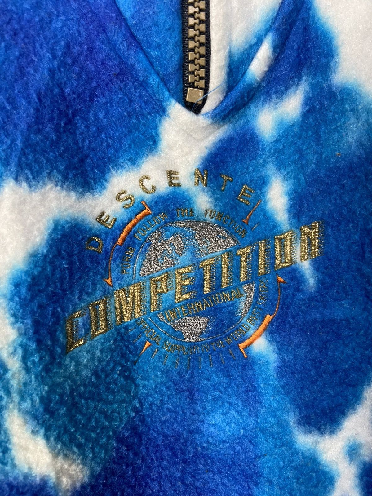 Descente VINTAGE DESCENTE COMPETITION TIE DYE HALF ZIP SWEATER Size US M / EU 48-50 / 2 - 4 Thumbnail
