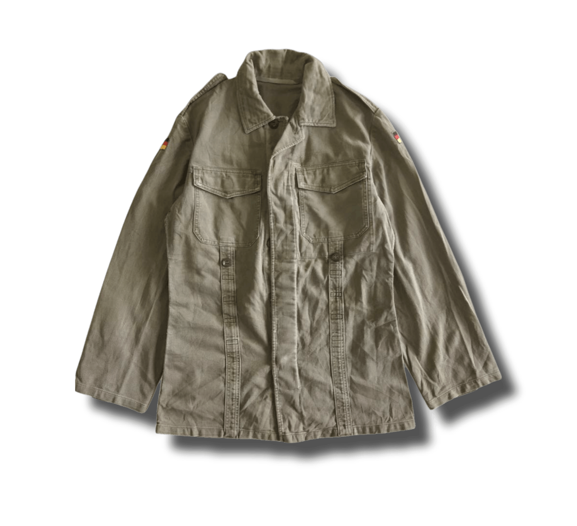 Vintage Vintage German Army Jacket Size US M / EU 48-50 / 2 - 1 Thumbnail