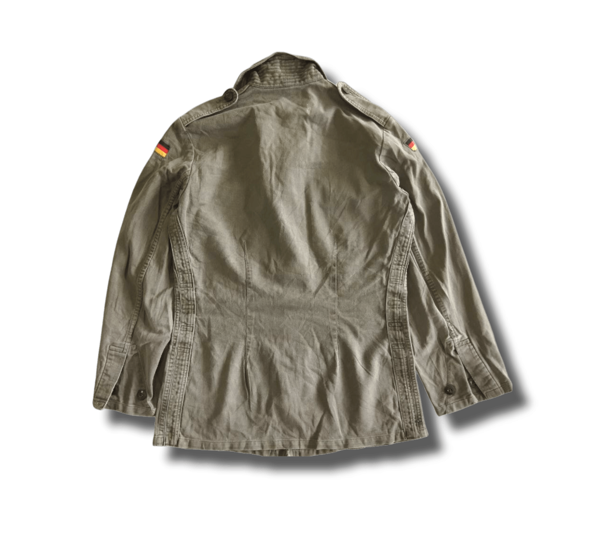 Vintage Vintage German Army Jacket Size US M / EU 48-50 / 2 - 2 Thumbnail