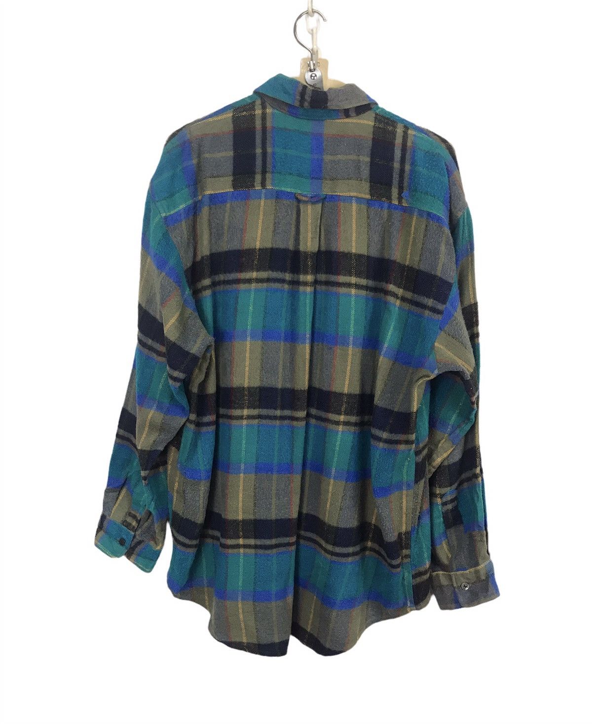 Flannel × Japanese Brand × Vintage Bayleaf wool flannel button up shirt Size US L / EU 52-54 / 3 - 2 Thumbnail
