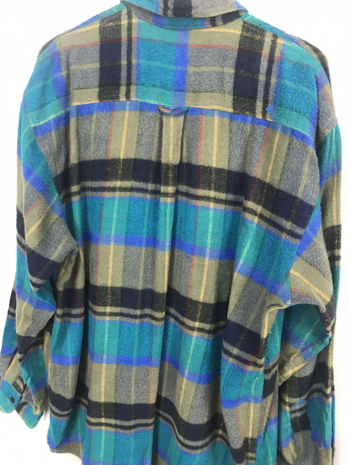 Flannel × Japanese Brand × Vintage Bayleaf wool flannel button up shirt Size US L / EU 52-54 / 3 - 6 Thumbnail