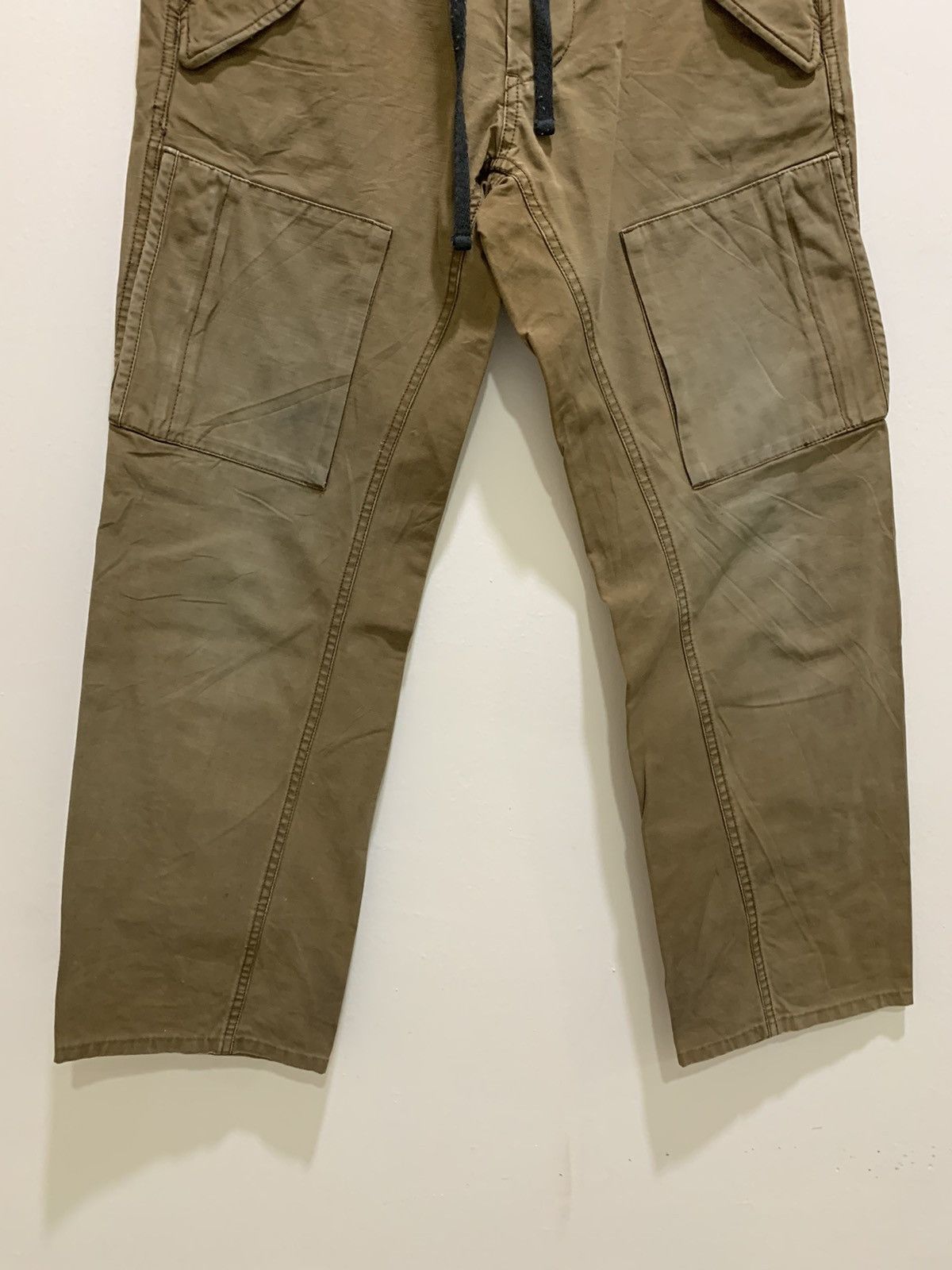 Japanese Brand × Seditionaries FIELDDREAM Drawstring Patchwork Multipocket Baggy CargoPant Size US 30 / EU 46 - 5 Thumbnail