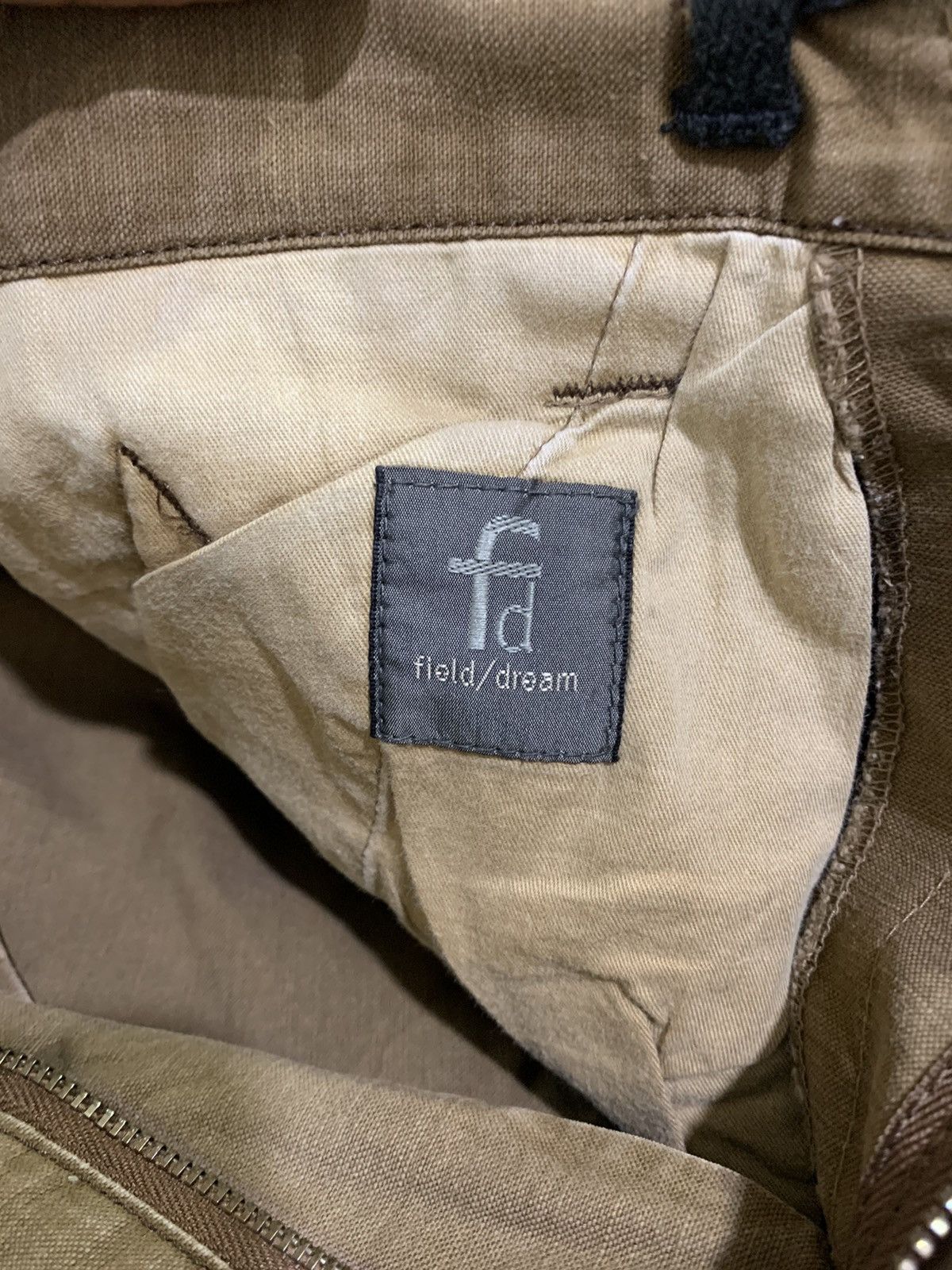 Japanese Brand × Seditionaries FIELDDREAM Drawstring Patchwork Multipocket Baggy CargoPant Size US 30 / EU 46 - 16 Thumbnail