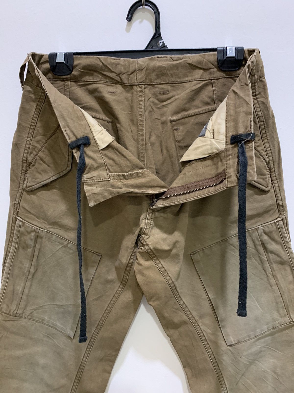 Japanese Brand × Seditionaries FIELDDREAM Drawstring Patchwork Multipocket Baggy CargoPant Size US 30 / EU 46 - 13 Thumbnail