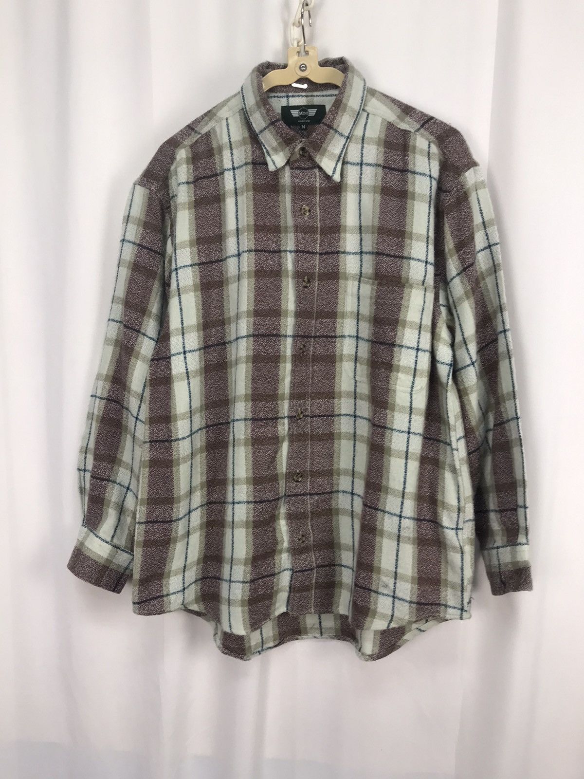 Flannel × Japanese Brand × Vintage Mini rover mini flannel button up shirt Size US M / EU 48-50 / 2 - 6 Thumbnail