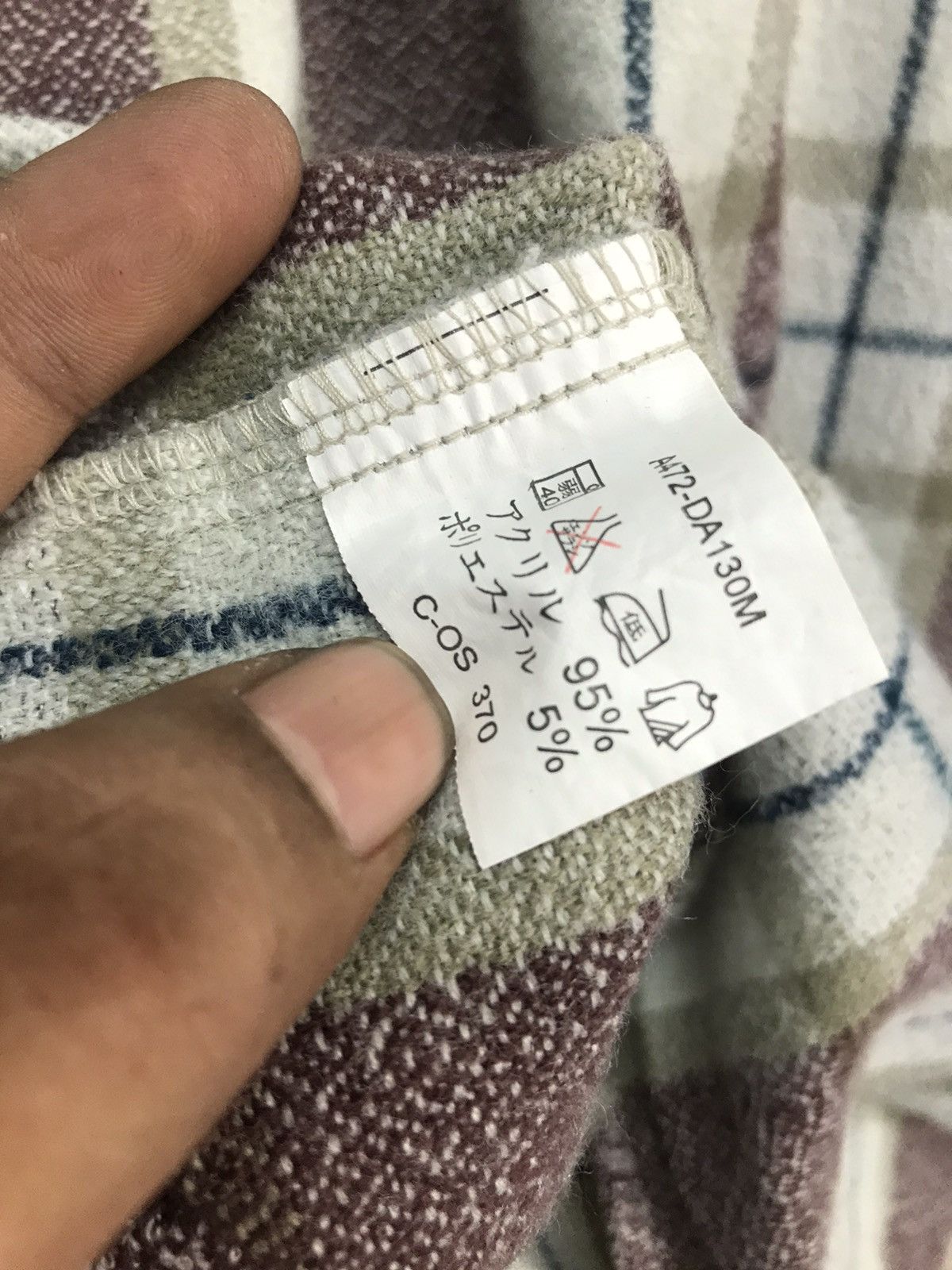 Flannel × Japanese Brand × Vintage Mini rover mini flannel button up shirt Size US M / EU 48-50 / 2 - 4 Thumbnail