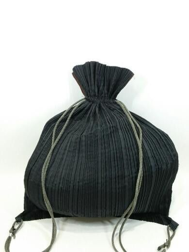 Issey Miyake Pleated Knapsack Backpack Size ONE SIZE - 1 Thumbnail