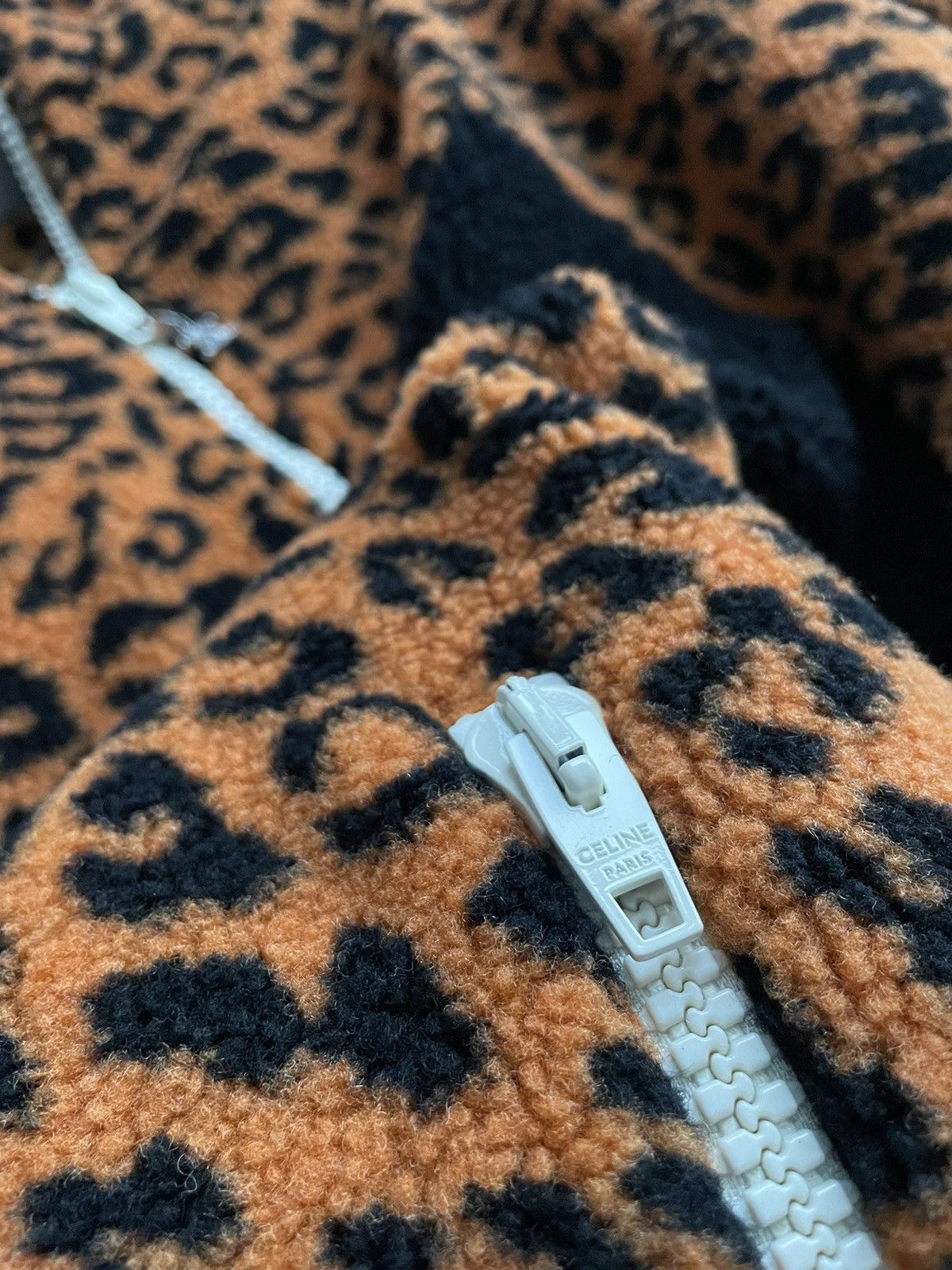 Celine × Hedi Slimane Super Runway Dancing Kid / Celine by Hedi Leopard Jacket Size US XXL / EU 58 / 5 - 15 Thumbnail