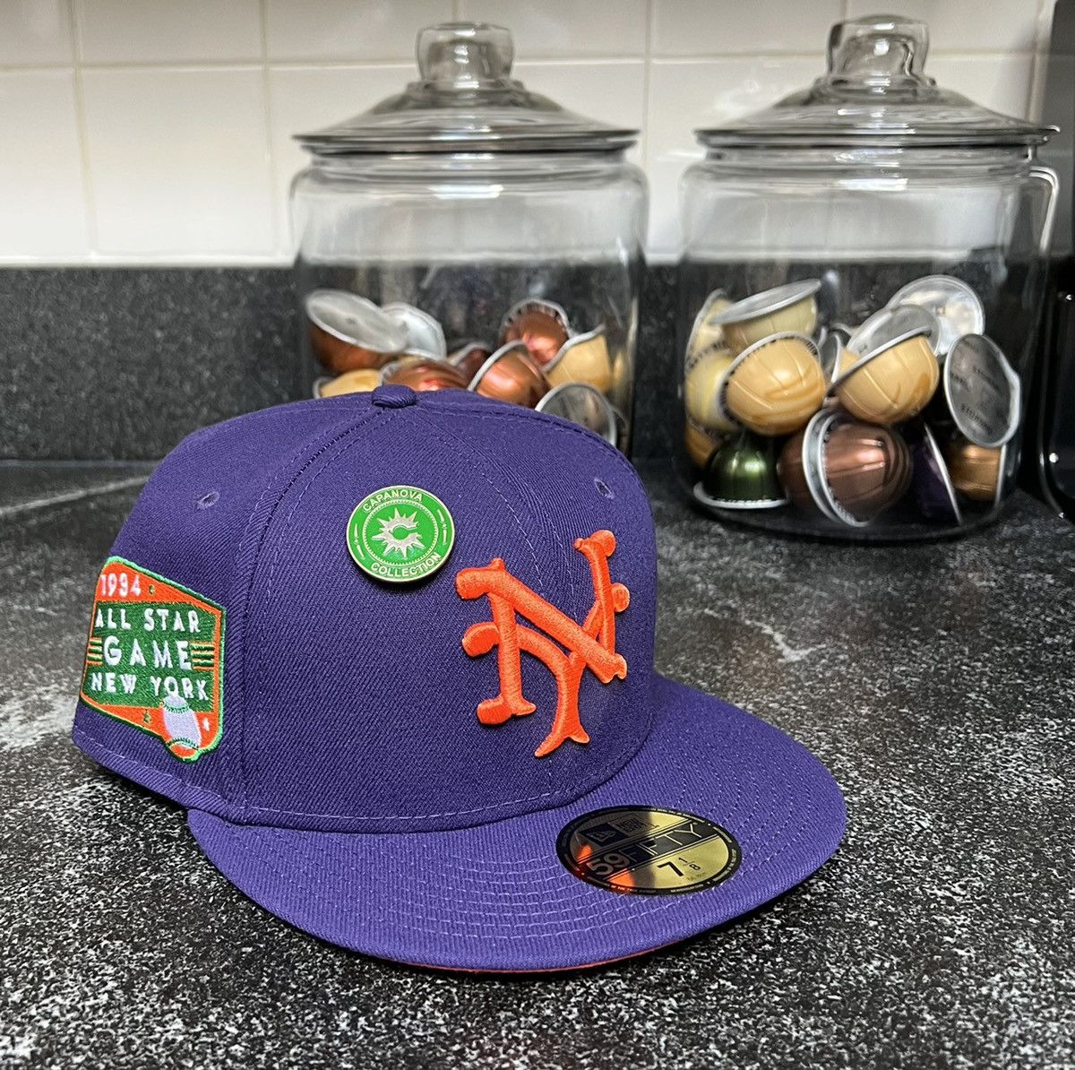 Hat Club Capanova '34 ASG NY Giants 7 1/8 Orange UV Size ONE SIZE - 1 Thumbnail
