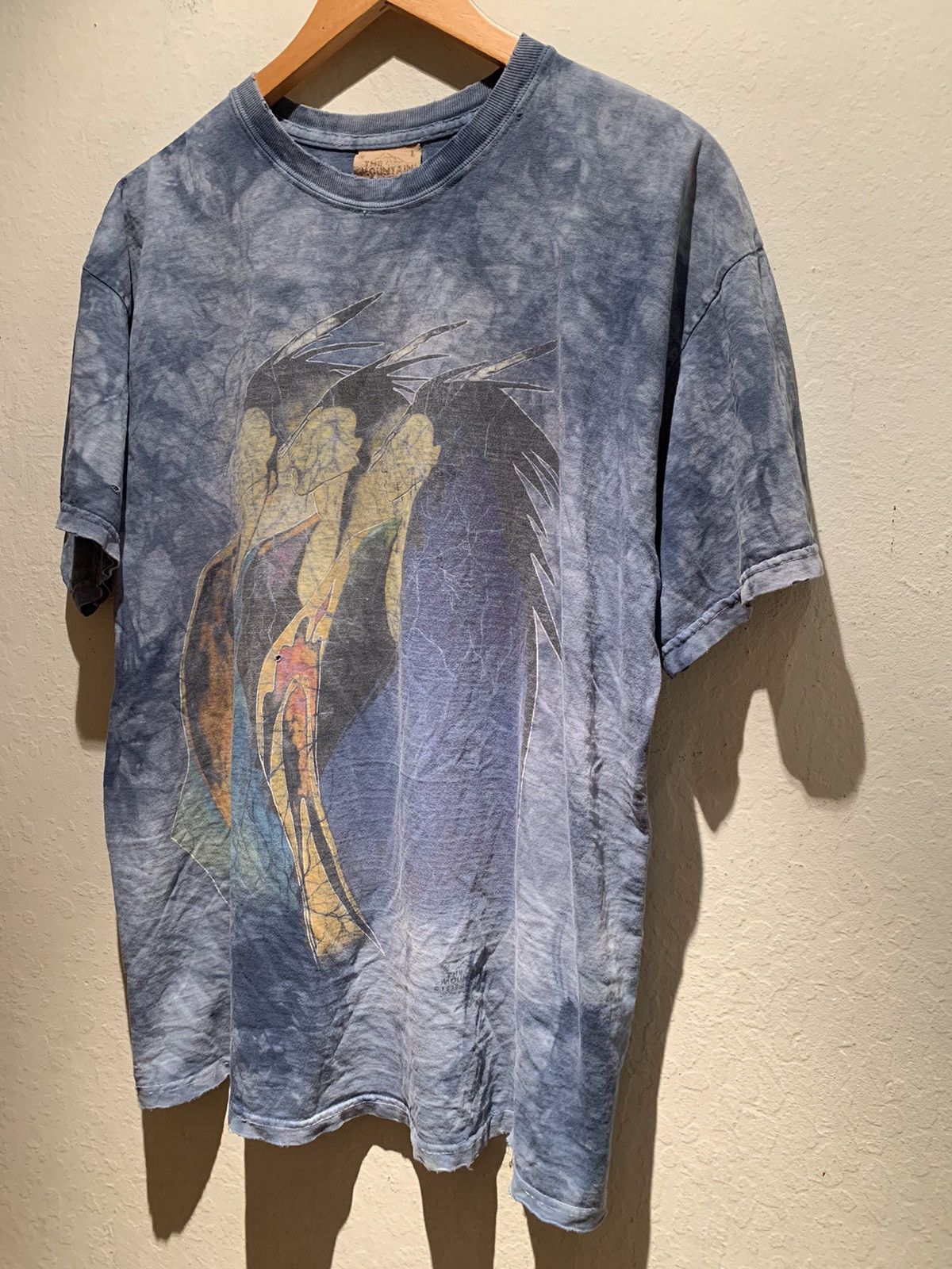 The Mountain *RARE* Vintage 1998 The Mountain Native Tribal Art T-Shirt L Size US L / EU 52-54 / 3 - 1 Thumbnail