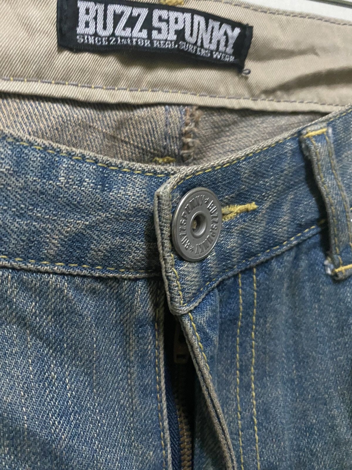 Japanese Brand Buzz Spunky Printed Jeans Patches Size US 30 / EU 46 - 7 Thumbnail