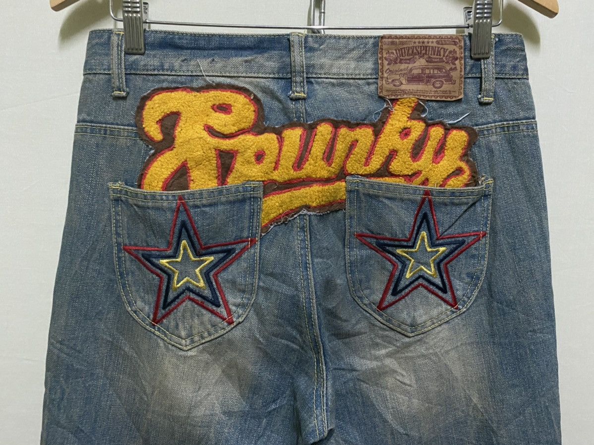 Japanese Brand Buzz Spunky Printed Jeans Patches Size US 30 / EU 46 - 9 Thumbnail