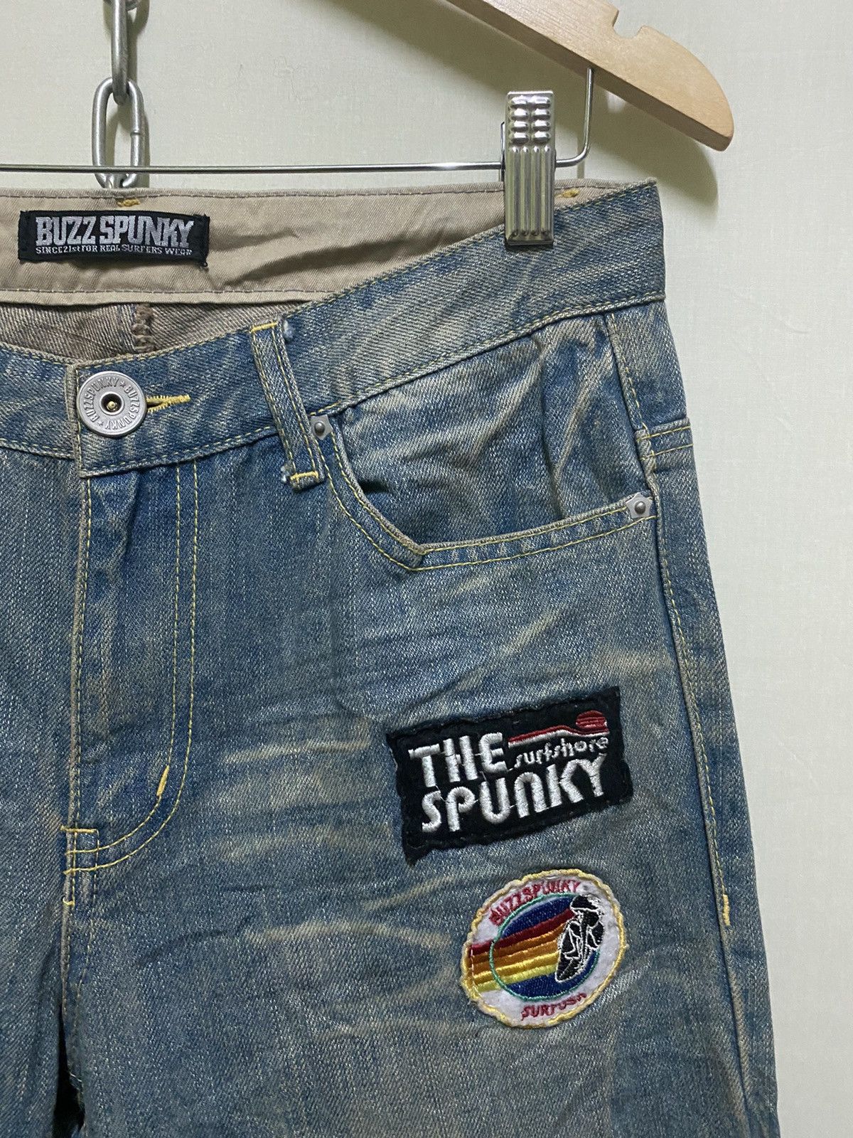 Japanese Brand Buzz Spunky Printed Jeans Patches Size US 30 / EU 46 - 4 Thumbnail