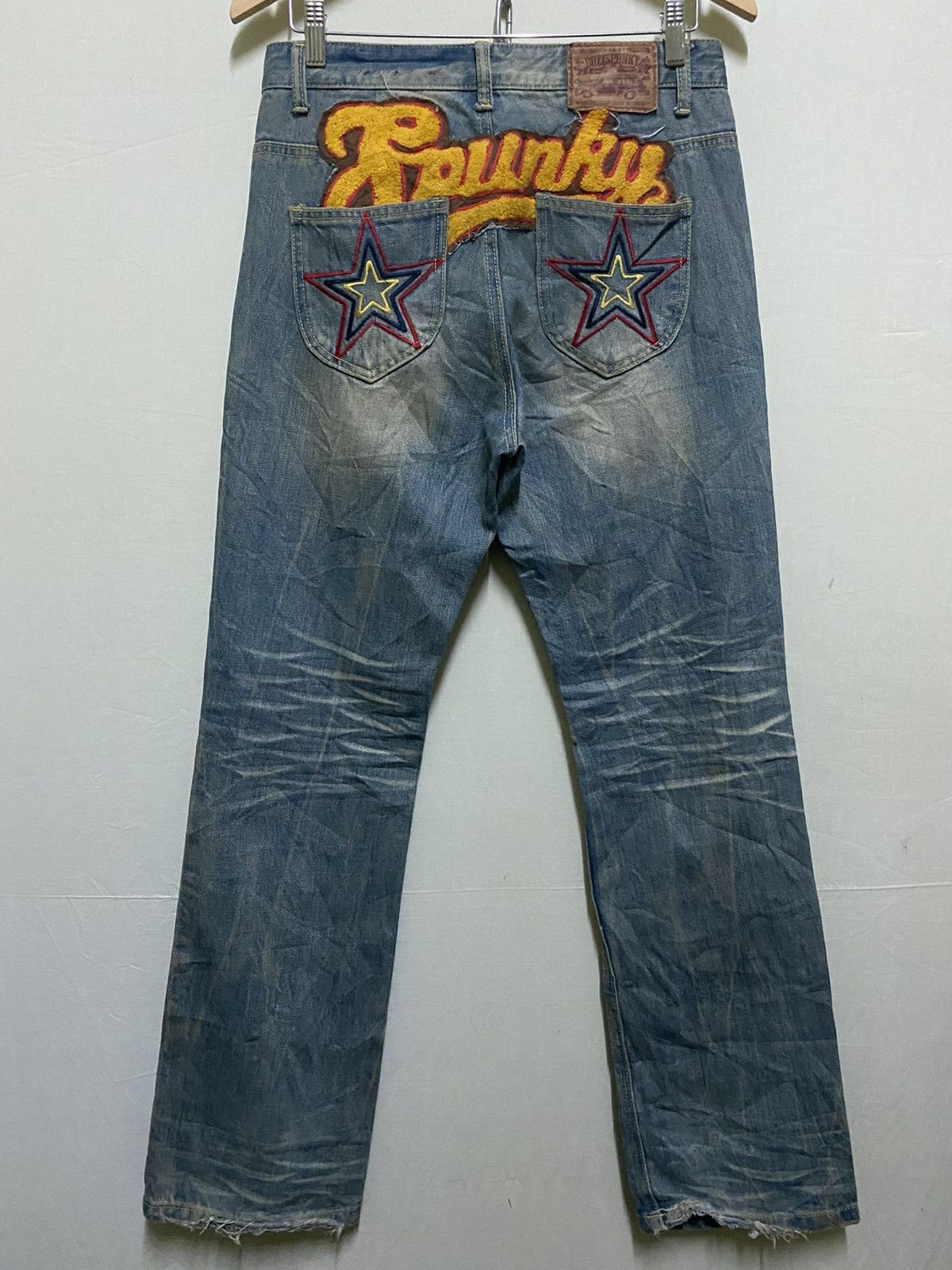 Japanese Brand Buzz Spunky Printed Jeans Patches Size US 30 / EU 46 - 8 Thumbnail