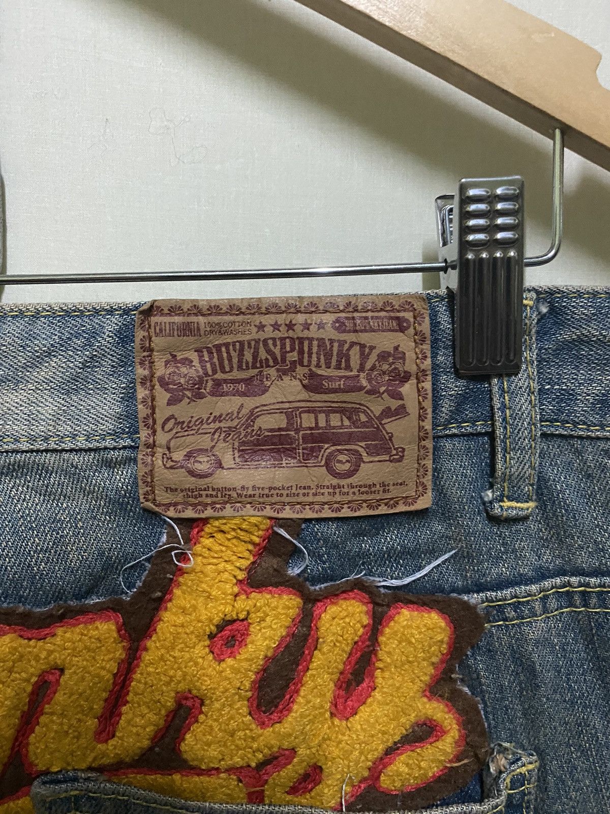 Japanese Brand Buzz Spunky Printed Jeans Patches Size US 30 / EU 46 - 10 Thumbnail