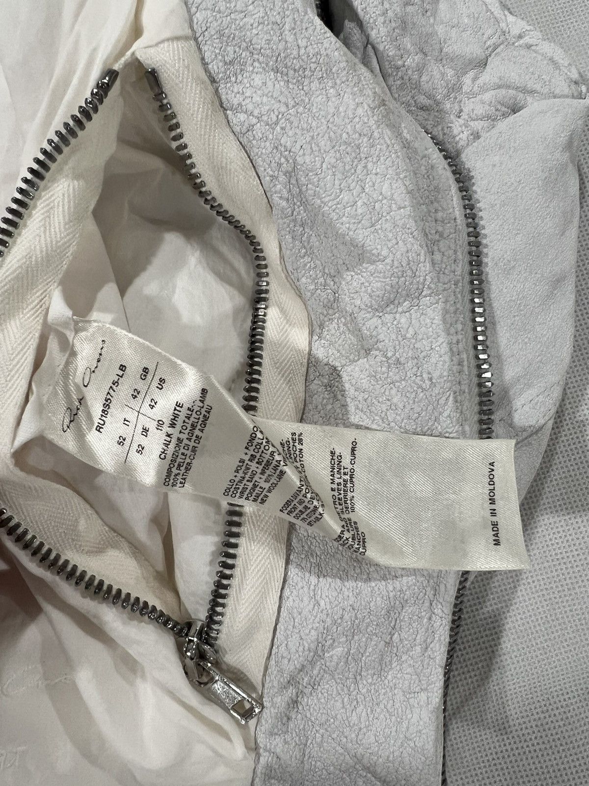 Rick Owens Rick Owens S/S 18 suede bomber jacket. 52/L. Size US L / EU 52-54 / 3 - 4 Thumbnail