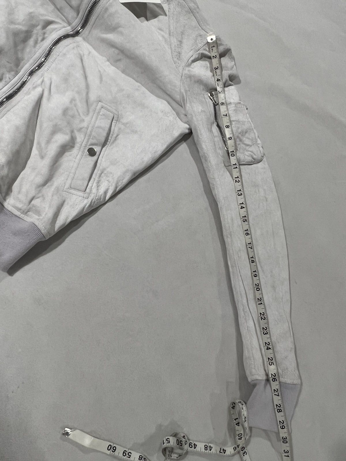 Rick Owens Rick Owens S/S 18 suede bomber jacket. 52/L. Size US L / EU 52-54 / 3 - 8 Thumbnail