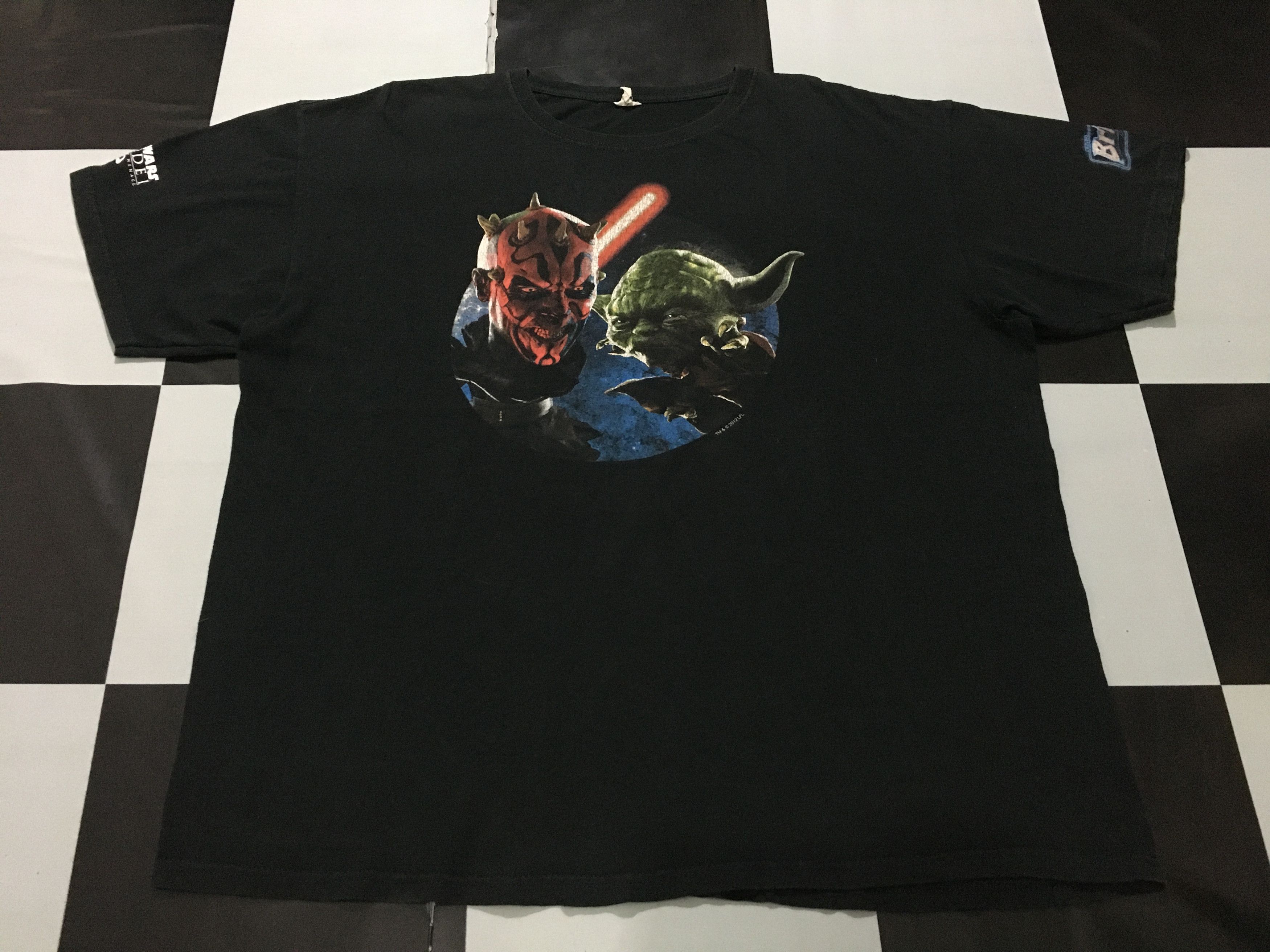 Star Wars × Vintage Vintage Star Wars Shirt The Phantom Menace Episode I 3D Size US XL / EU 56 / 4 - 2 Thumbnail