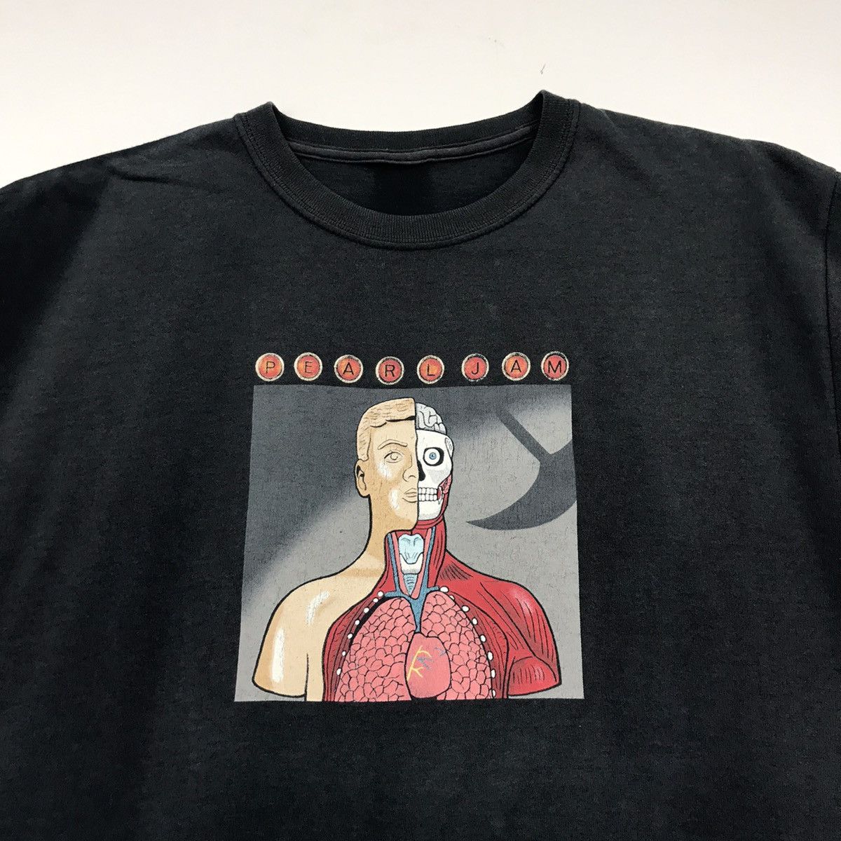 Band Tees × Vintage Rare Vintage PEARL JAM sun faded promo t-shirt Size US M / EU 48-50 / 2 - 3 Thumbnail