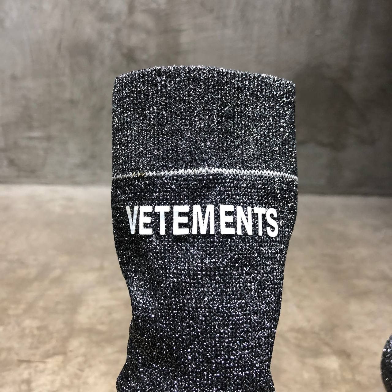 Vetements Vetements Lighter Heel Glittery reflective Sock boots Size US 6 / IT 36 - 5 Thumbnail
