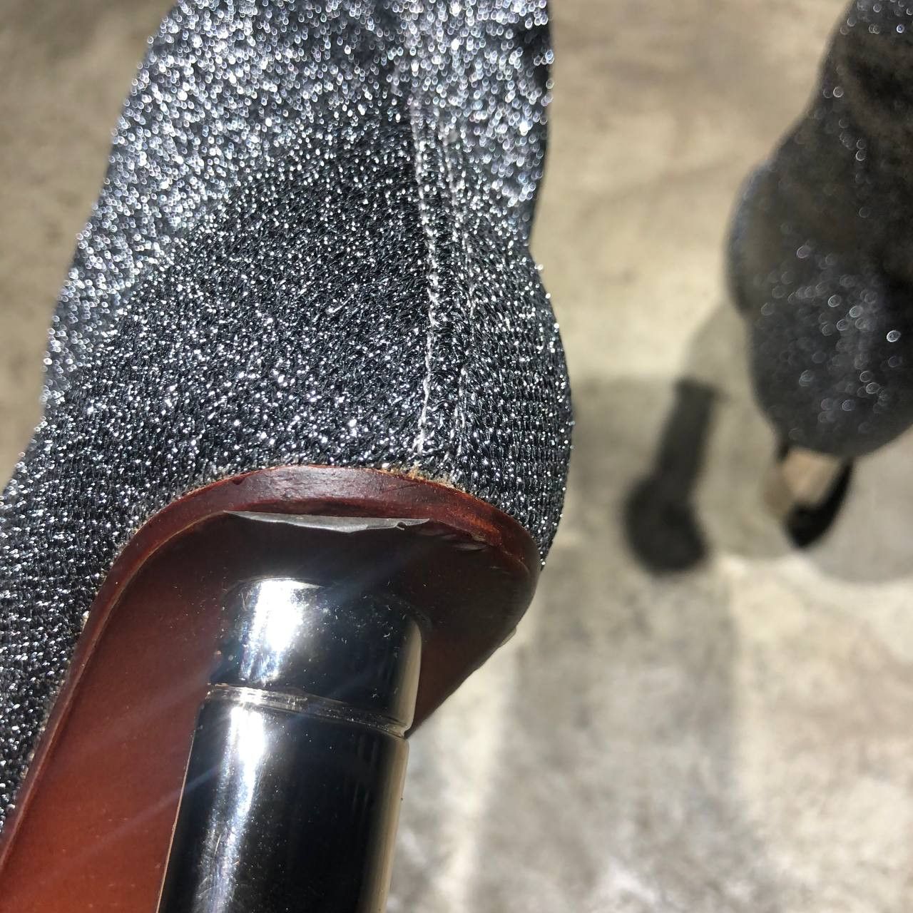 Vetements Vetements Lighter Heel Glittery reflective Sock boots Size US 6 / IT 36 - 15 Thumbnail