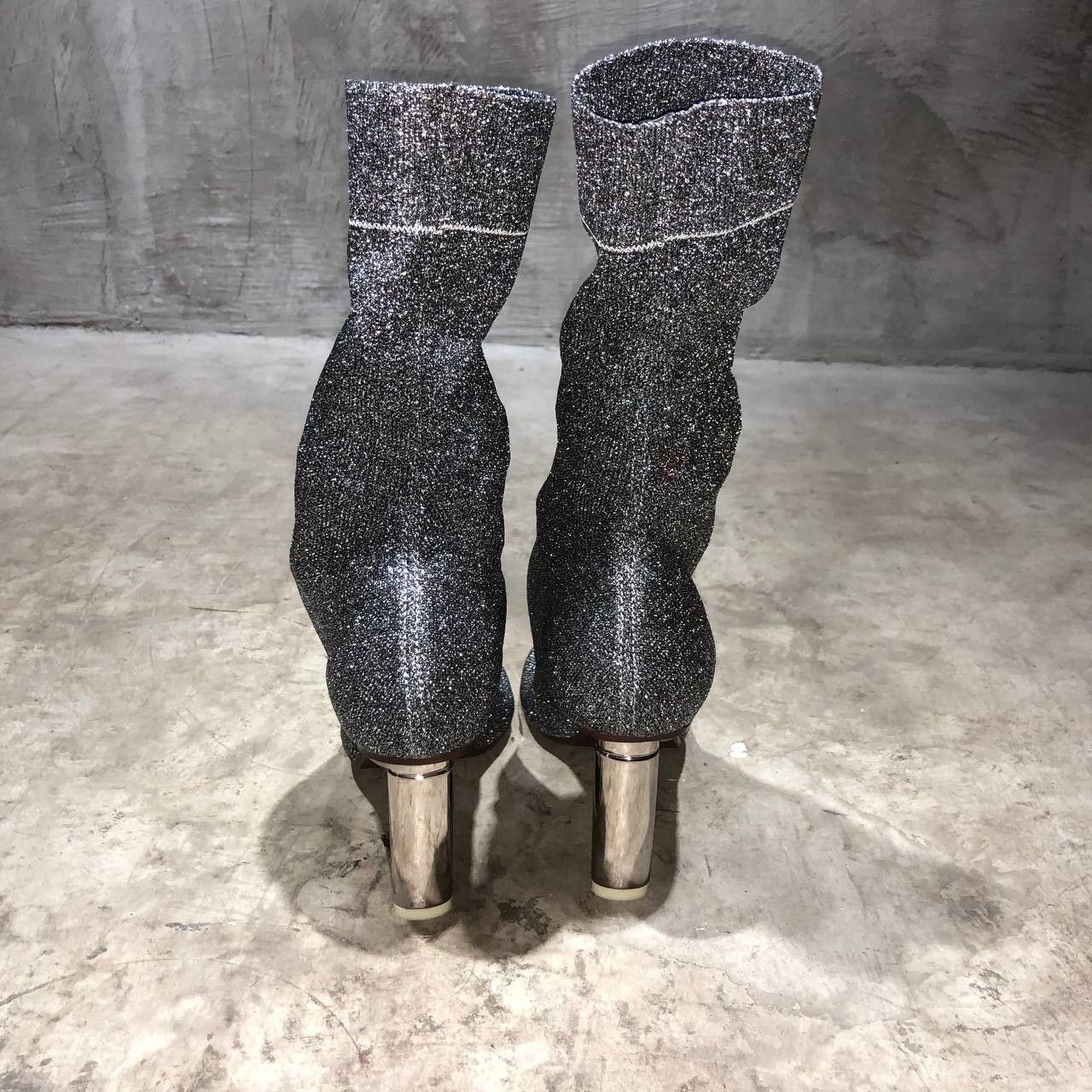 Vetements Vetements Lighter Heel Glittery reflective Sock boots Size US 6 / IT 36 - 13 Thumbnail