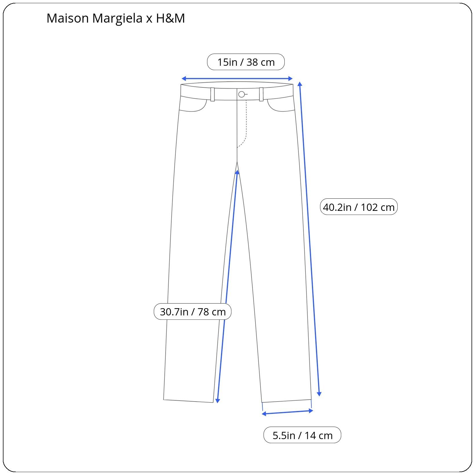 H&M × Maison Margiela ⚡️QUICK SALE⚡️Maison Margiela x H&M White Painted Jeans Size 28" / US 6 / IT 42 - 6 Thumbnail