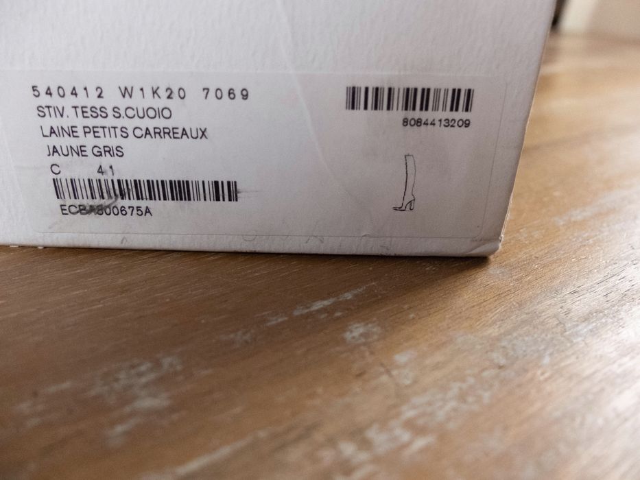 balenciaga houndstooth booties