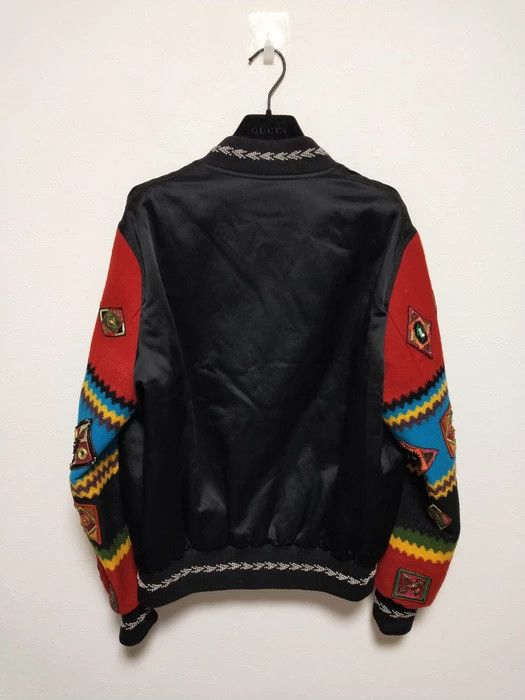 Saint Laurent Paris SLP Patchwork Bomber Jacket Size US M / EU 48-50 / 2 - 2 Thumbnail