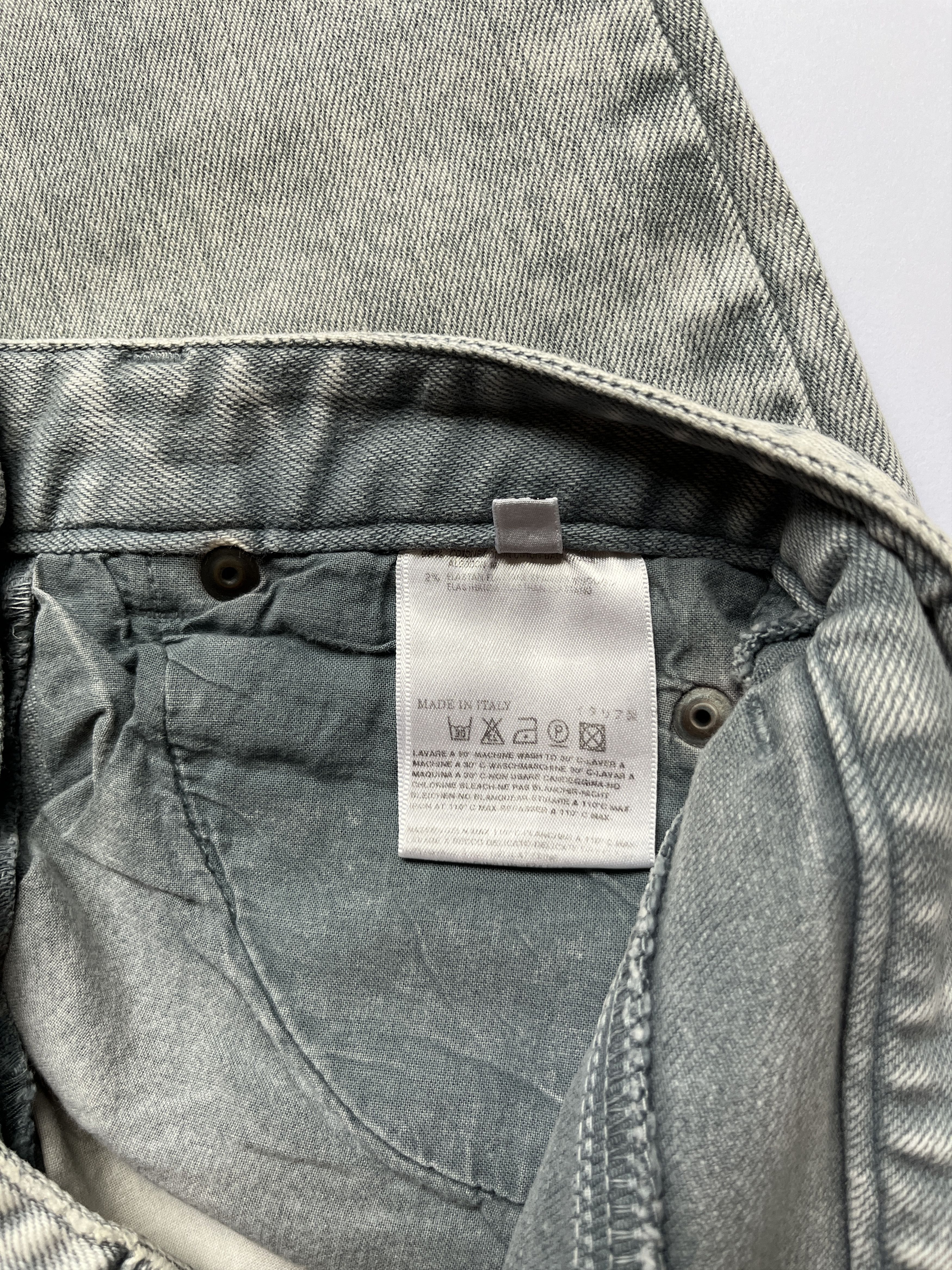 Maison Margiela ⚡️QUICK SALE⚡️2006 Maison Margiela Blueish Grey Jeans Pants Size 27" / US 4 / IT 40 - 4 Thumbnail