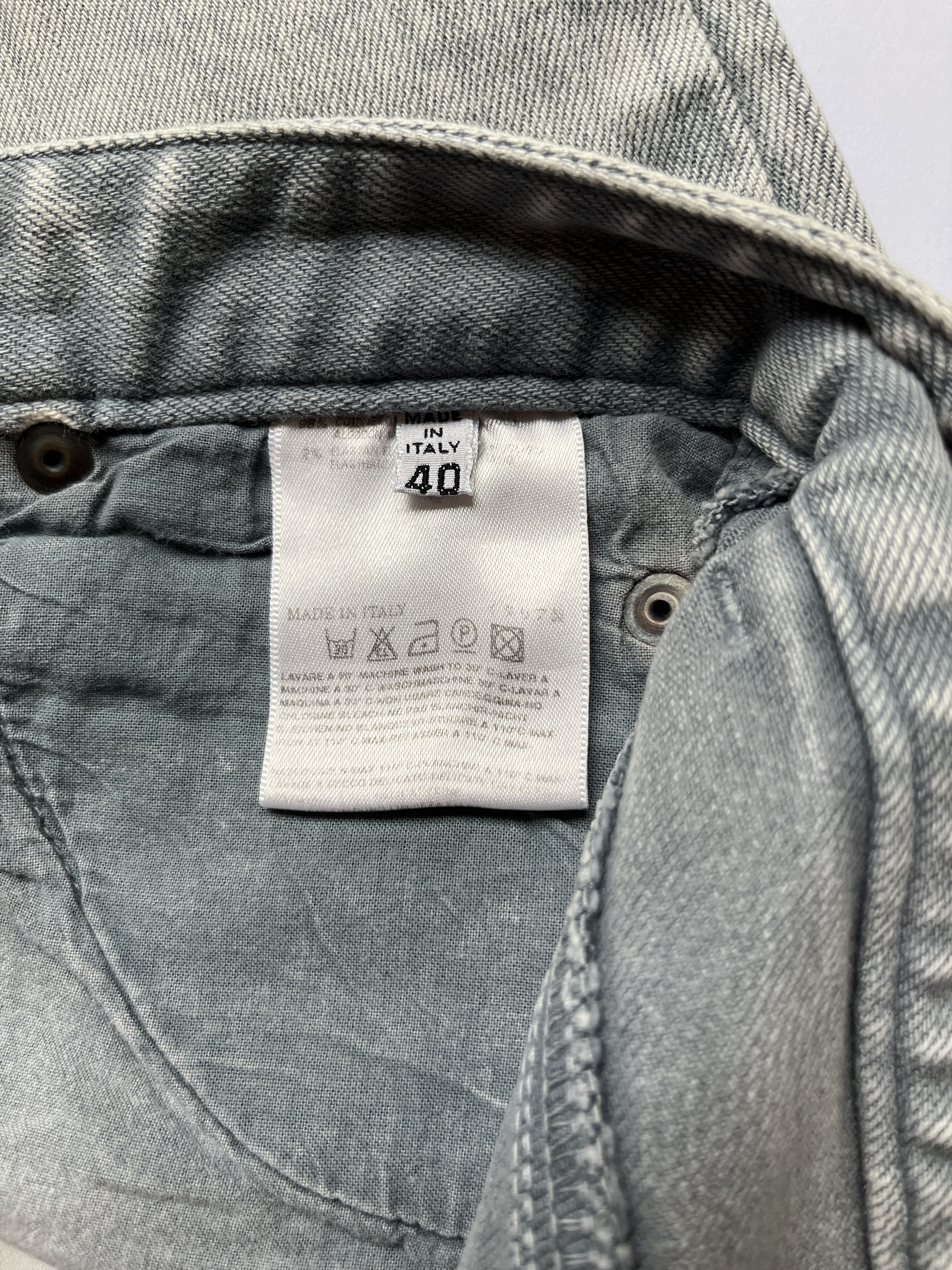 Maison Margiela ⚡️QUICK SALE⚡️2006 Maison Margiela Blueish Grey Jeans Pants Size 27" / US 4 / IT 40 - 3 Thumbnail
